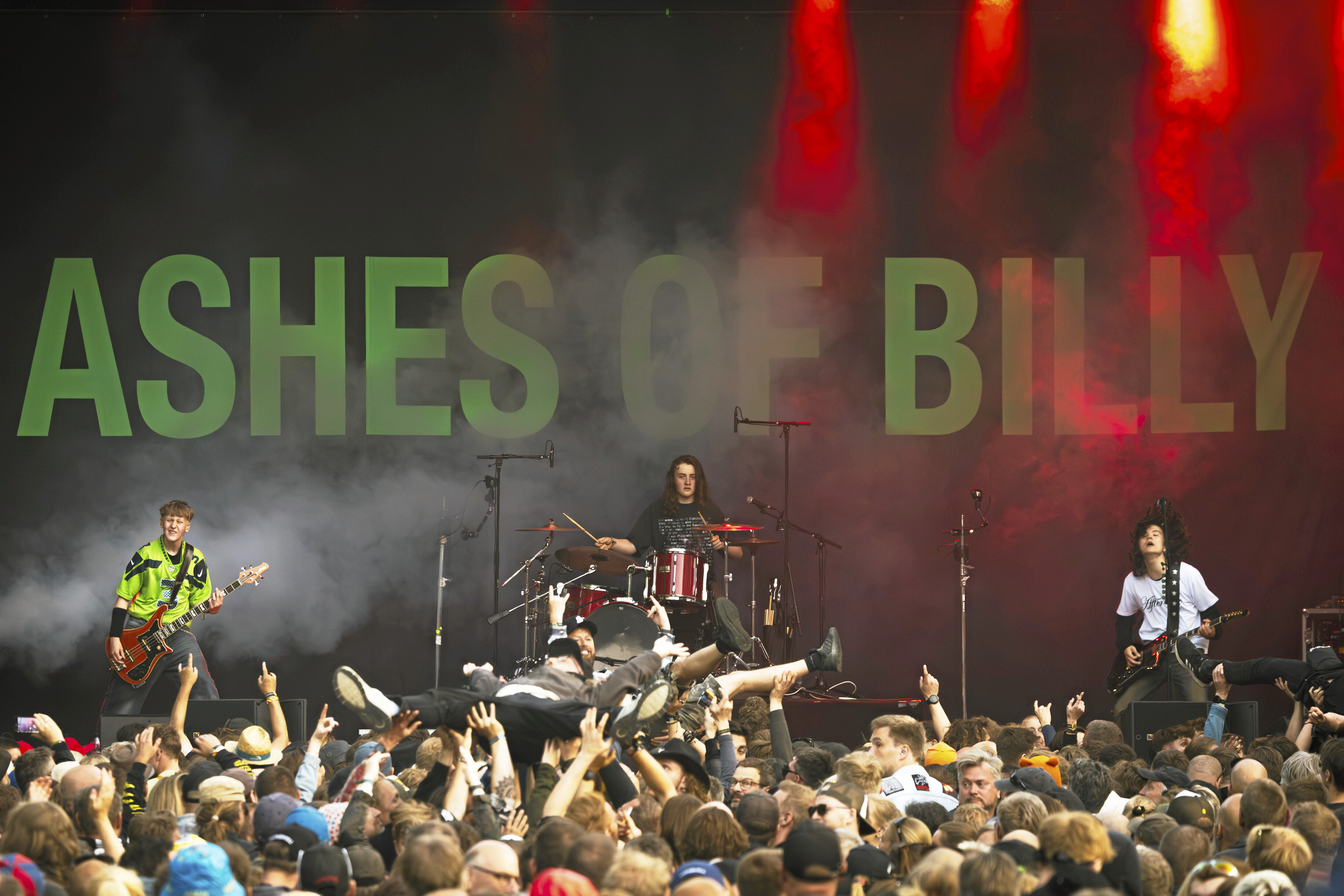 Ashes of Billy spillede på Gehenna scenen på Copenhell i sommer. I 2026 går turen til Summer of´99 and Beyond Festival i Chicago, USA.