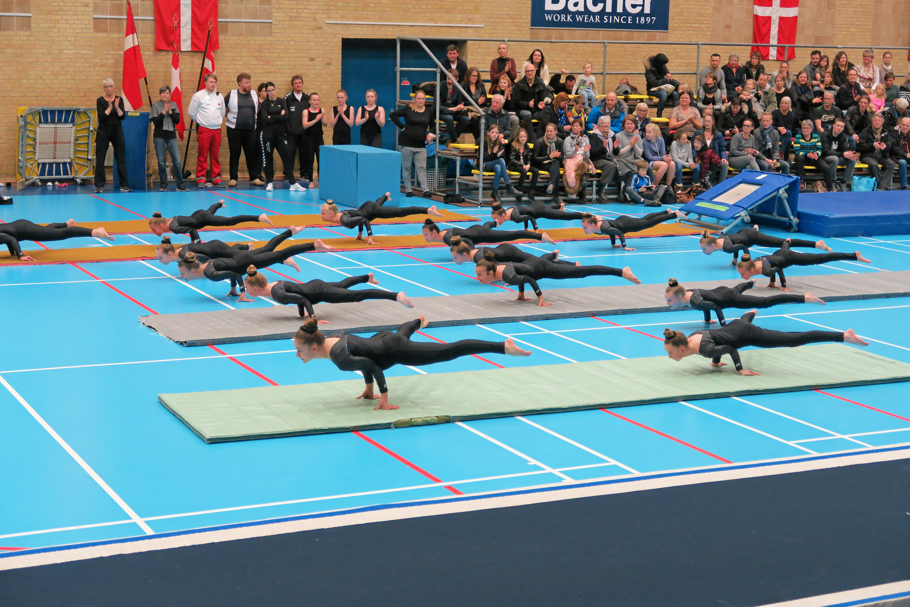 Vallensbæk Gymnastik og Fitness markerer 1. februar 40 års jubilæum for gymnastikstævnet.