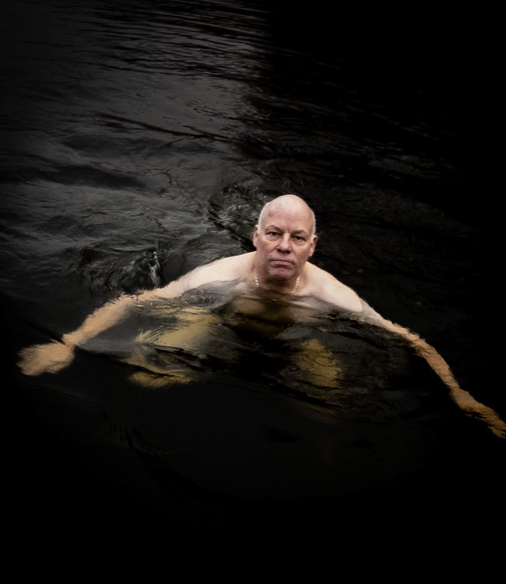 Per Jacobsen håbede på en mindelig løsning, der aldrig kom. Nu er pardansen mellem vinterbadere og roere for alvor slut.