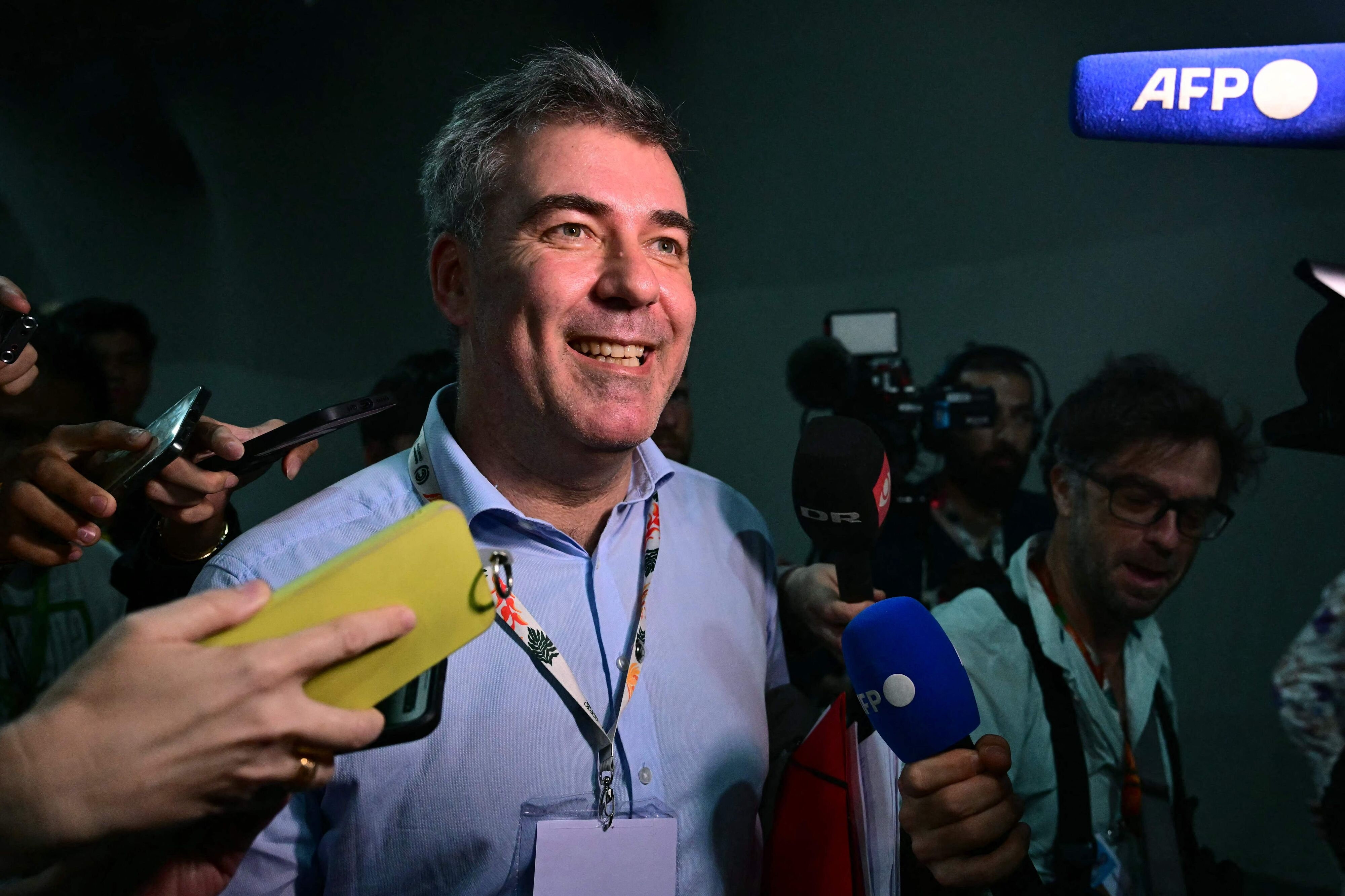 Klimaminister Lars Aagaard (M) var i november til klimatopmøde i Brasilien. Han har torsdag præsenteret Danmarks nye klimamål for 2035. (Arkivfoto).