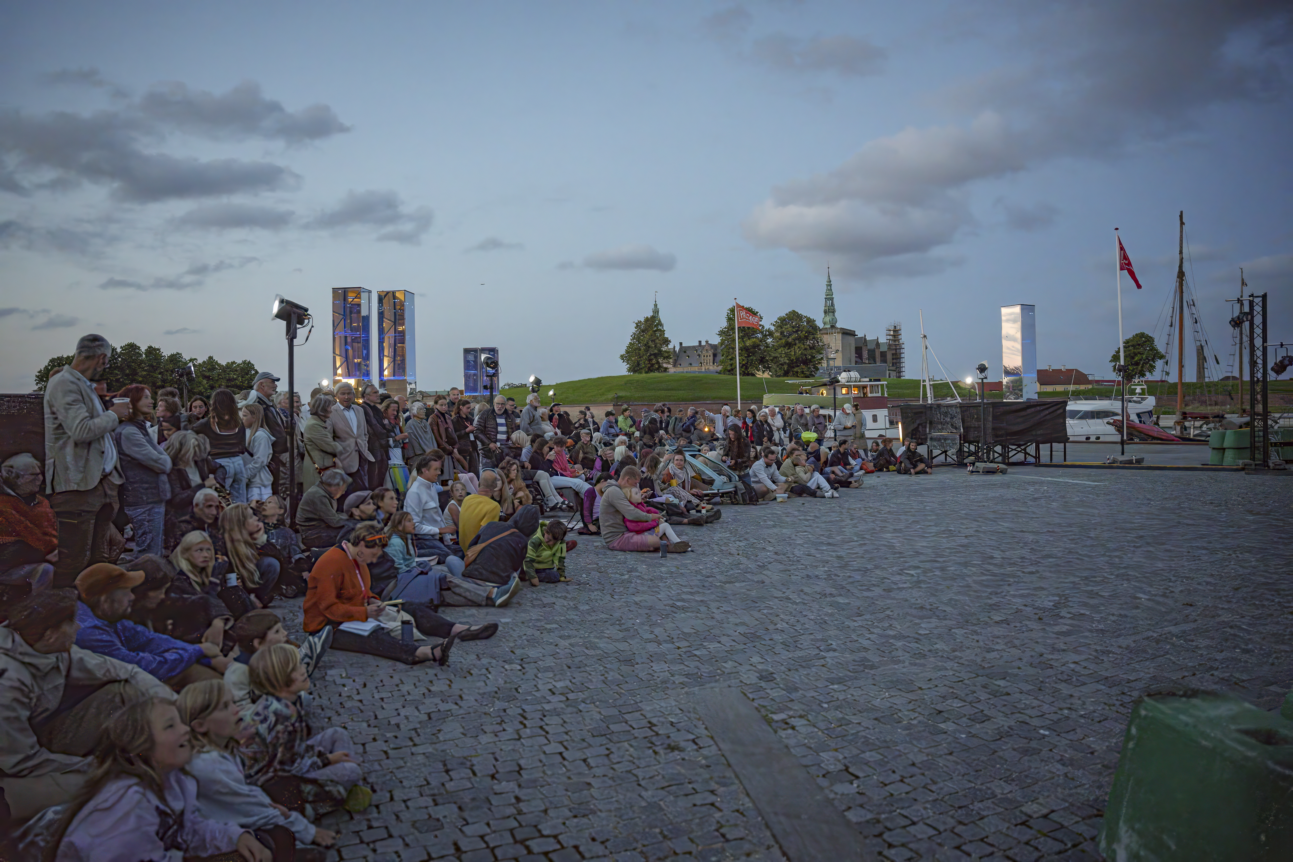 Her et glimt fra Passage Festival i Helsingør.