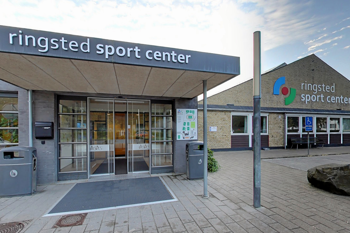 Ringsted Sportscenter dannede ramme om en ubehagelig episode fredag.
