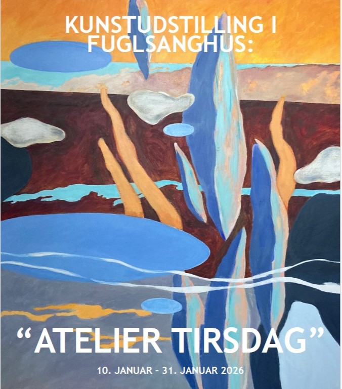 Steffen Bue har skabt udstillingens plakat.