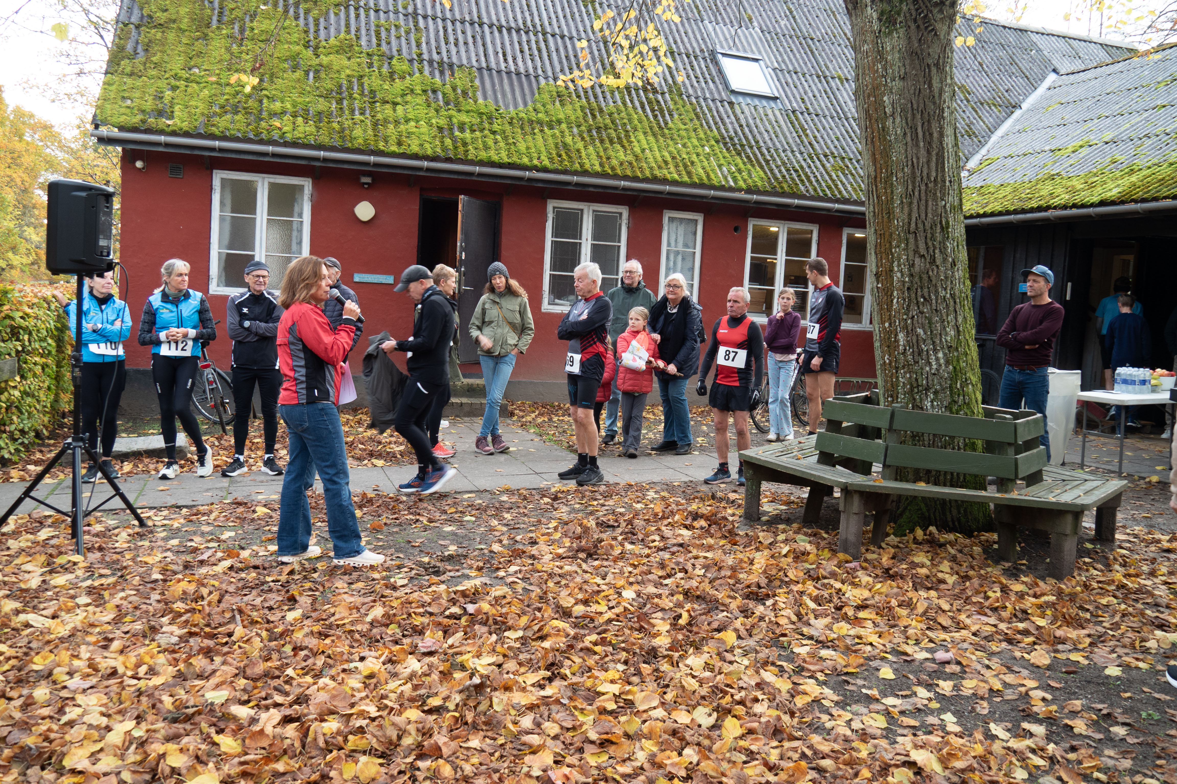3. januar kan man starte træningen til Royal Run her ved HSOK's klubhus på Gl Hellebækvej.