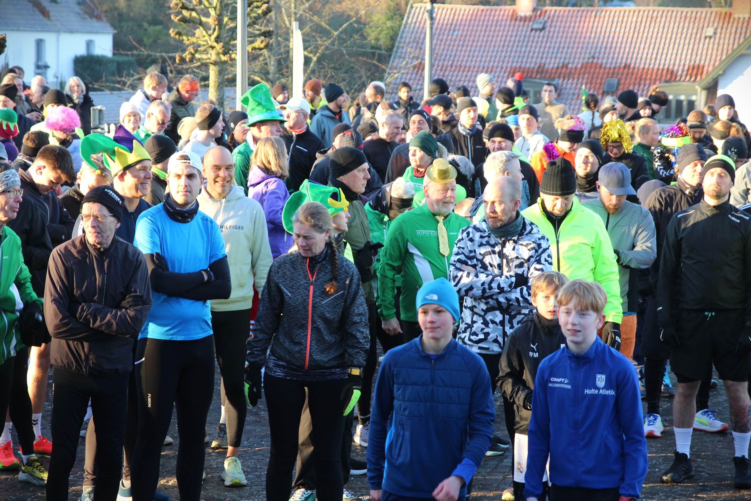 Årets første Tour de Fredensborg-løb afholdes i Humlebæk på lørdag. Billedet her er taget ved nytårsløbet i Fredensborg den 31. december sidste år.