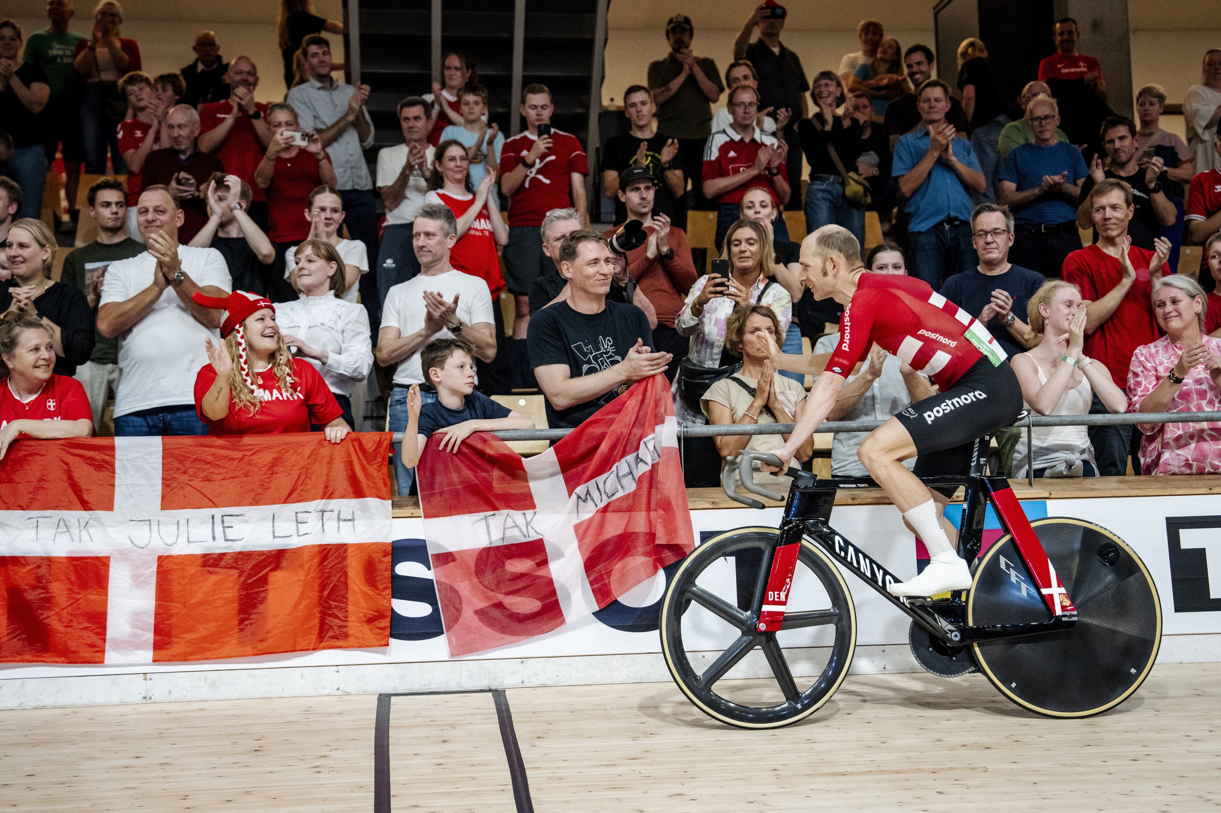 Michael Mørkøv stoppede karrieren ved udgangen af 2024. Forinden nåede han at tage en sidste VM-medalje på hjemmebane i Ballerup. Lørdag blev han udnævnt som nyt medlem af Sportens Hall of Fame. (Arkivfoto).