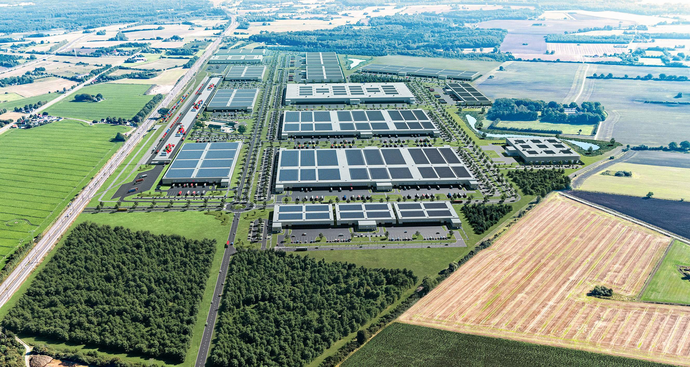 Verdion vil bygge Danmarks største logistikcenter, som efter planen skal ligge i Ringsted.