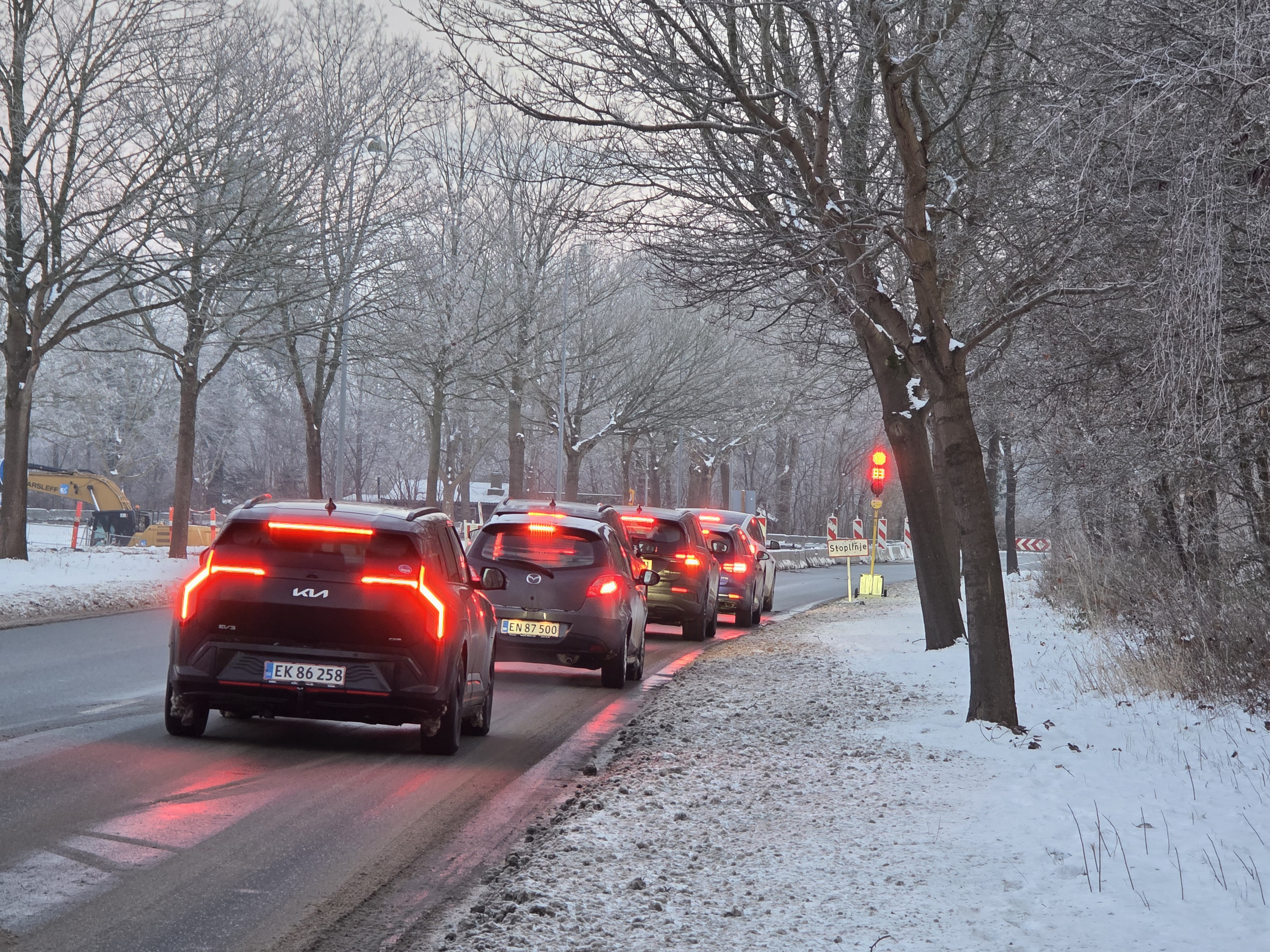 Trafikomlægningen sker som led i det omfattende arbejde med at omdanne Nivå Center til en ny bymidte.
