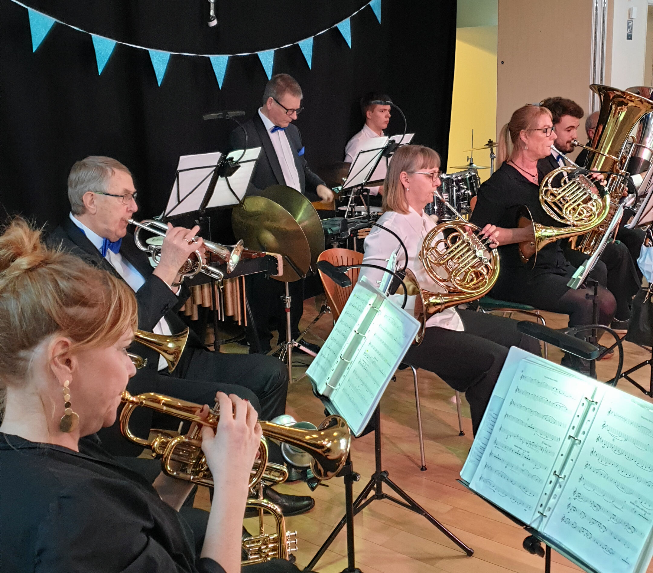 Igen i år inviterer Fredensborg Brass Ensemble til nytårskoncert i Gamle Bio. Den foregår søndag den 25. januar.