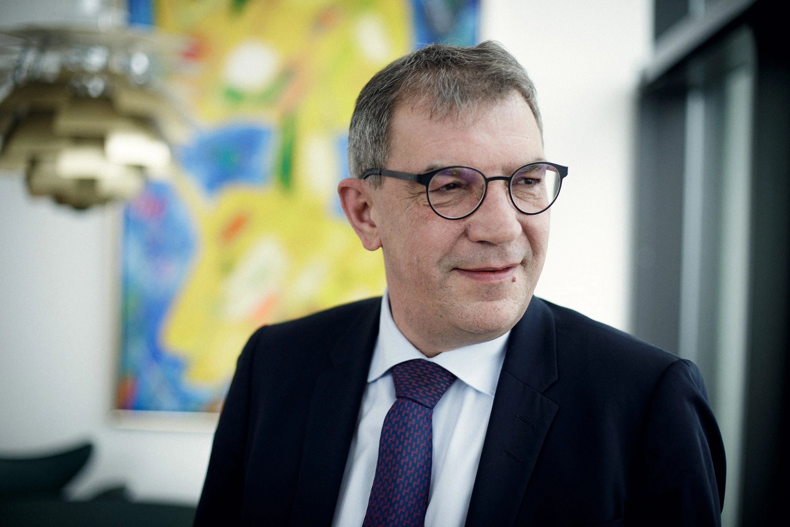 Lars Petersson, administrerende direktør i SJF Bank.