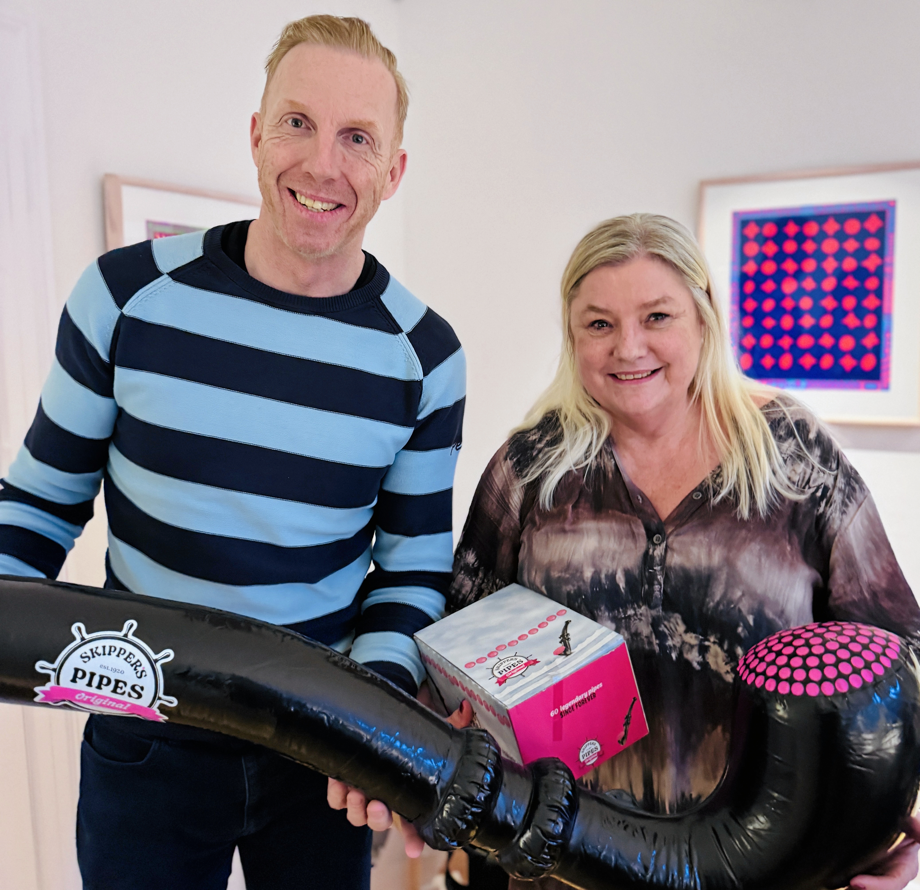 Charlotte Jørgensen fik prisen som årets exryger. Prisen blev overrakt af borgmester Ken Kristensen.