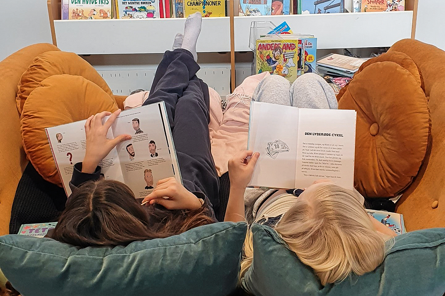 I Smørum kan vinterferien kickstartes med en stemningsfuld læsehyggeaften.