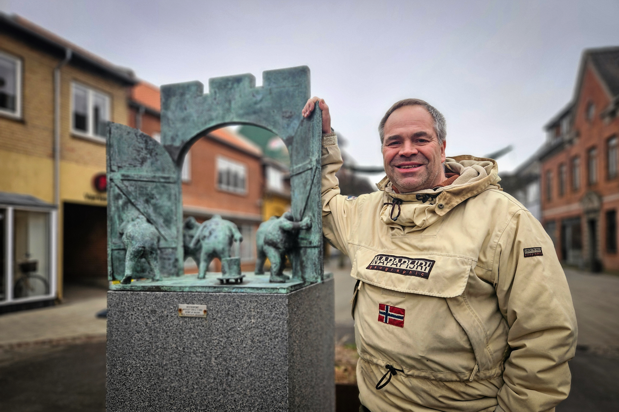Henrik Dahl Abildgaard er blandt de frivillige, der vil have byens lokalforum op at stå igen.