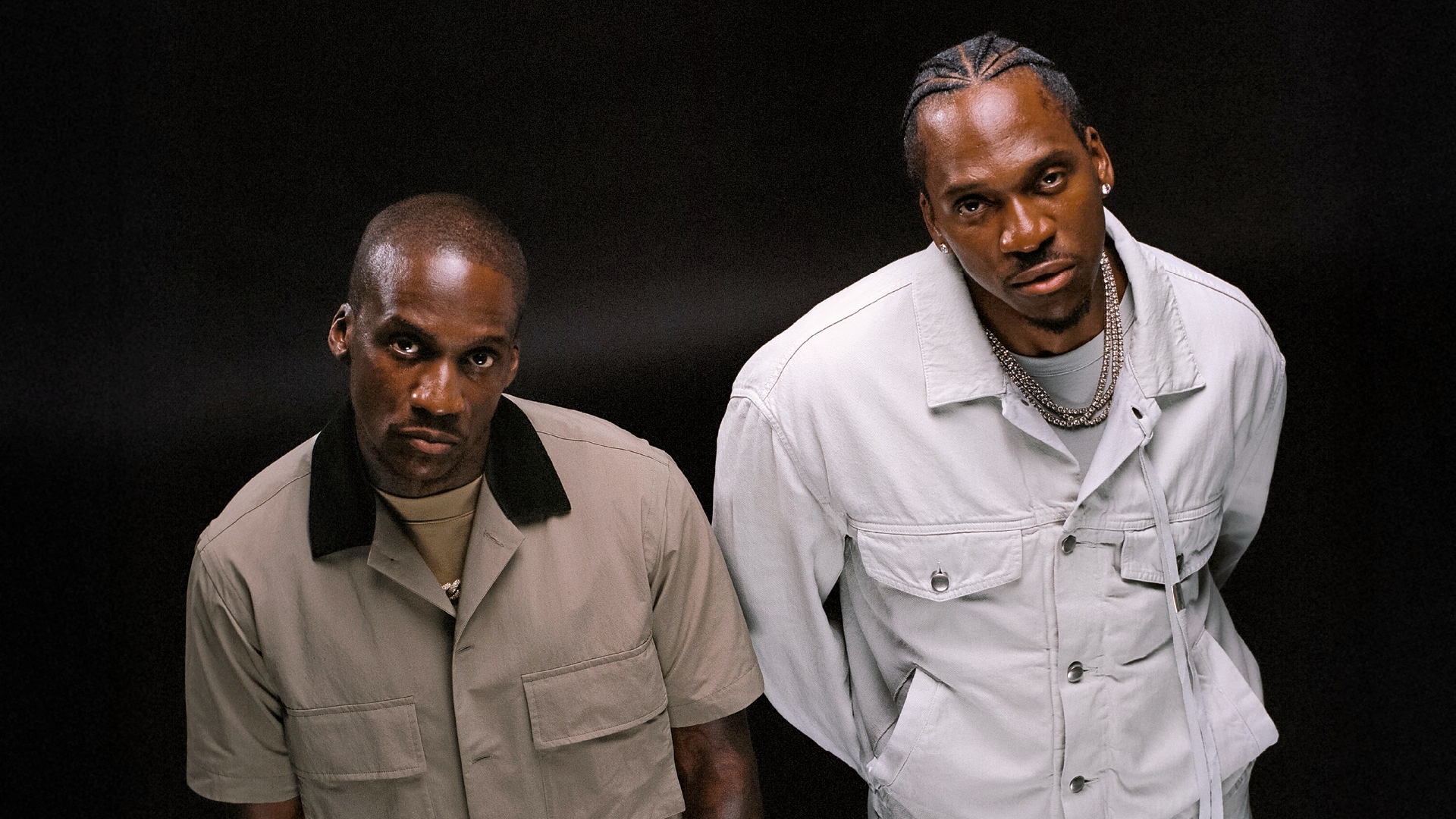 Hiphop-duoen Clipse består af brødrene Pusha T og Malice. - Presse Hiphop-duoen Clipse består af brødrene Pusha T og Malice.