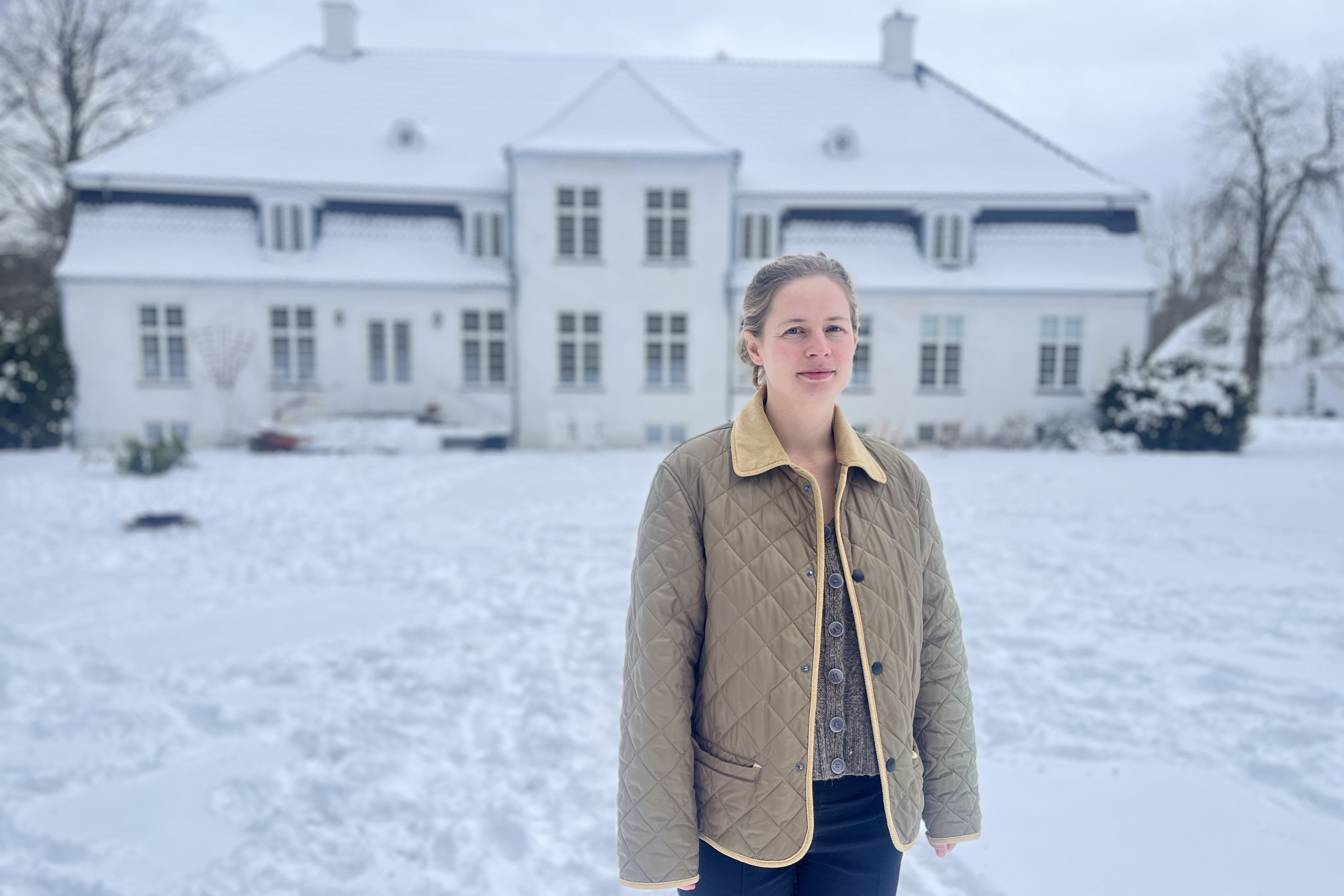 Anna Sofie Christensen og de andre beboere i kollektivet Kaningården frygter for fremtiden.