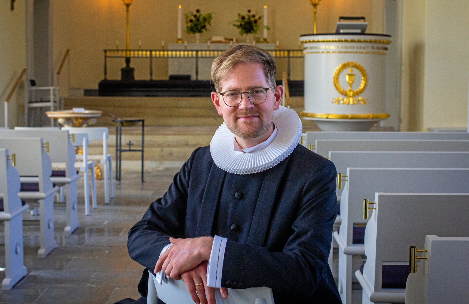 Rasmus Jensen, sognepræst i Hørsholm Kirke.