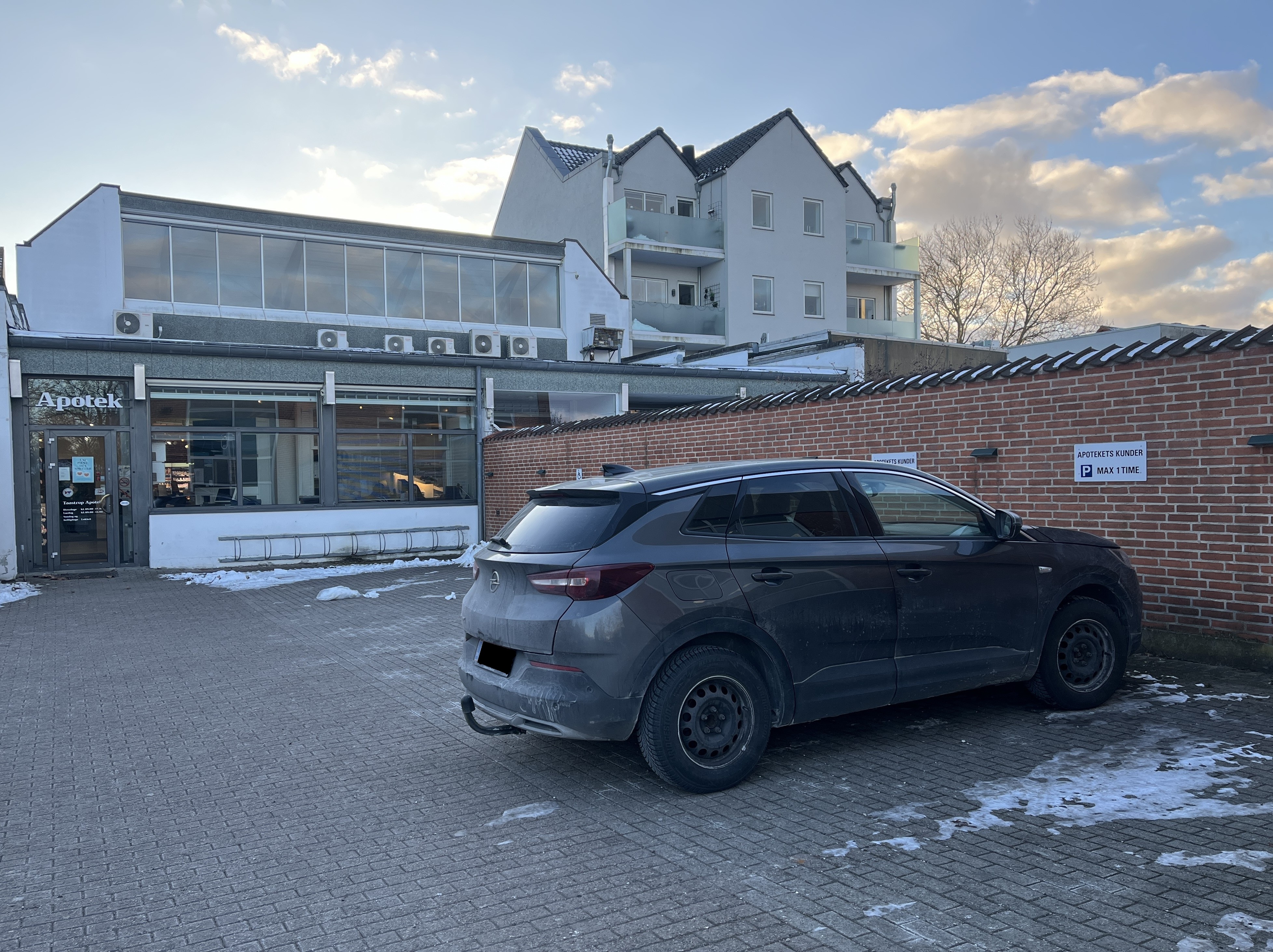 Det er disse parkeringspladser, der er et opmærksomhedspunkt for politikerne i forbindelse med planer om en ny boligbebyggelse i Taastrup.