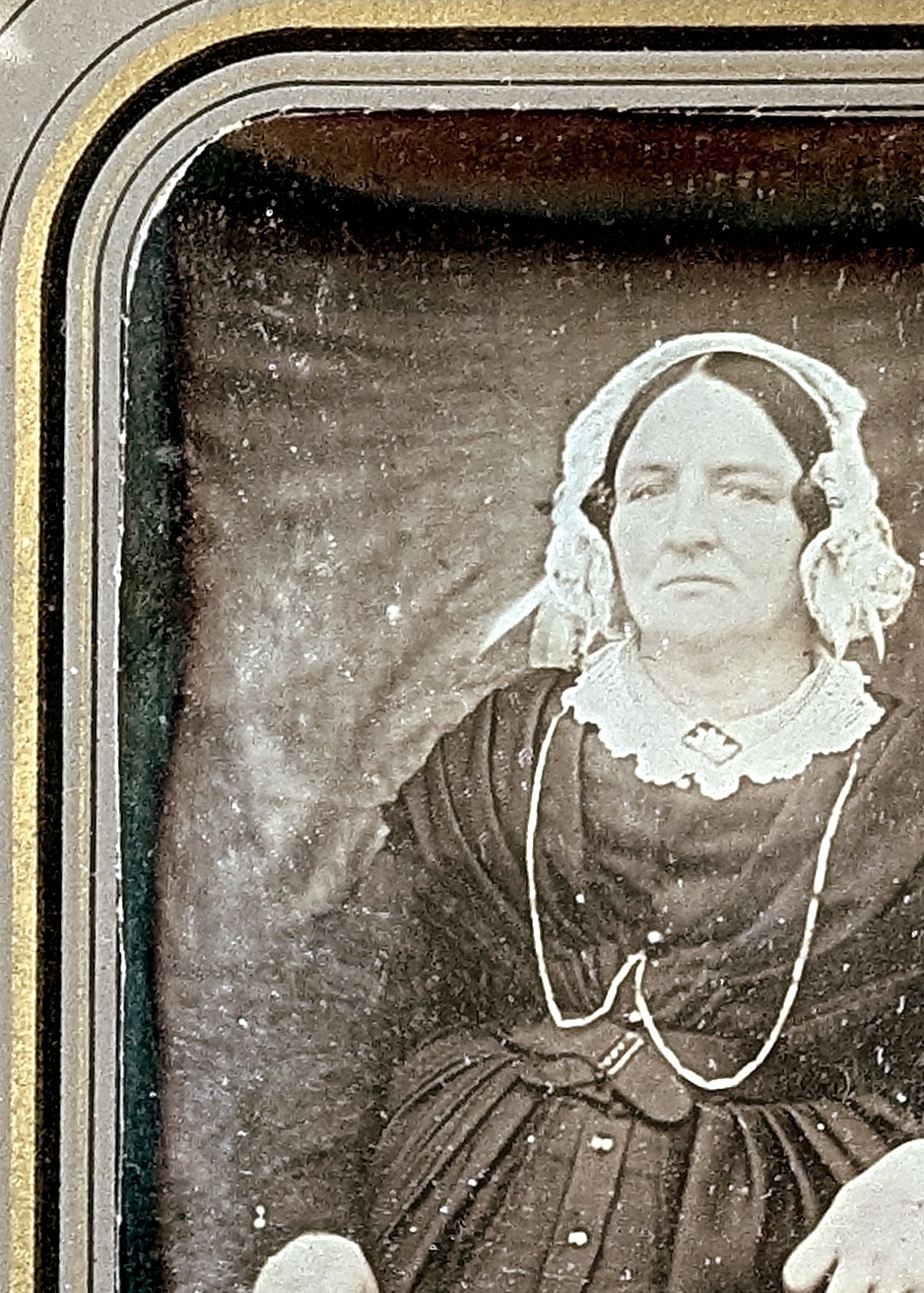 Johanne Ewersen, 1847. Gengives efter aftale med www.fotohistorie.com ved Ann Vibeke Knudsen. - Ukendt fotograf Johanne Ewersen, 1847. Gengives efter aftale med www.fotohistorie.com ved Ann Vibeke Knudsen.