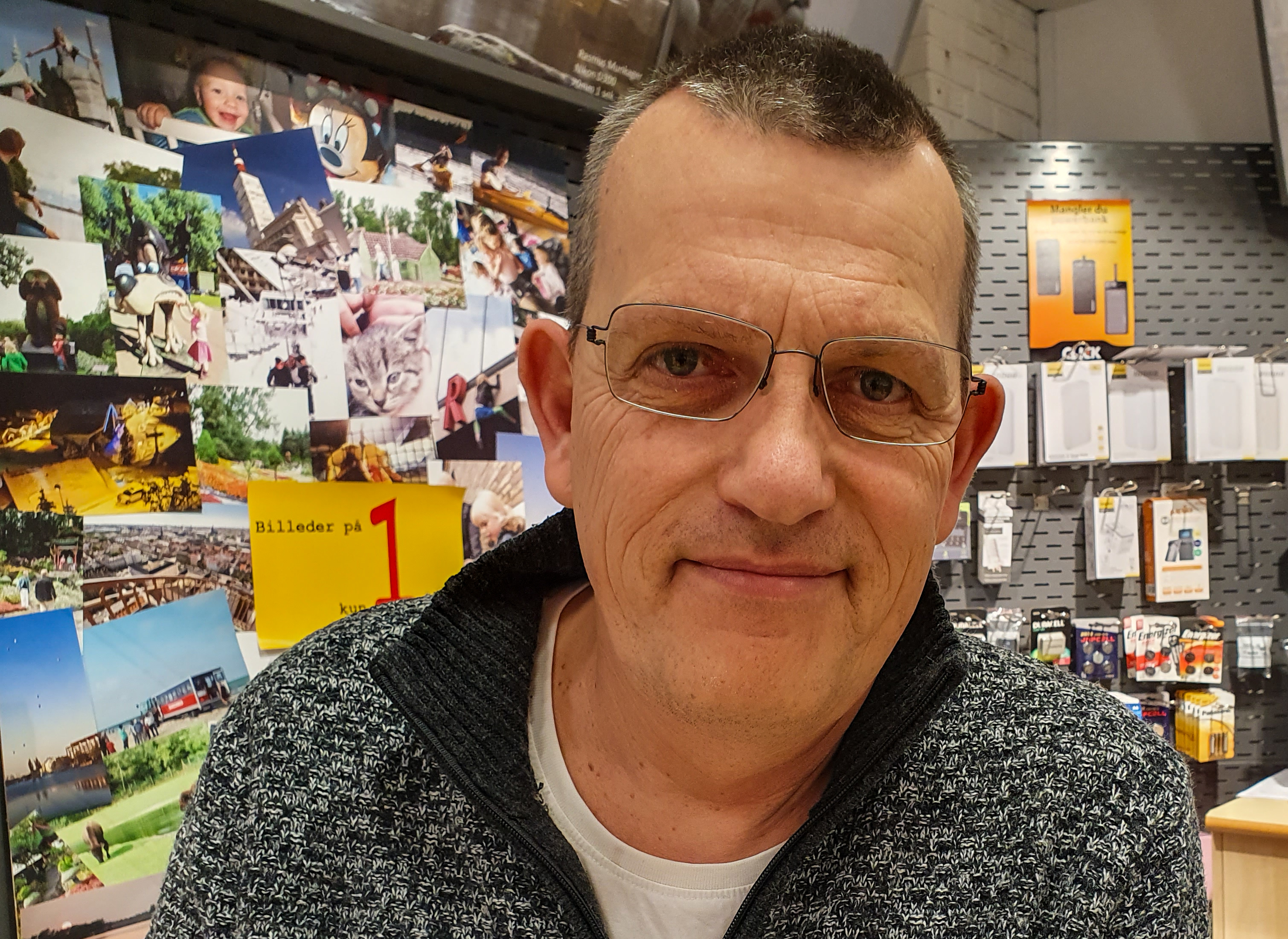 Hans Christian Laursen har drevet butik med sin kompagnon Ole Hansen siden 1997.