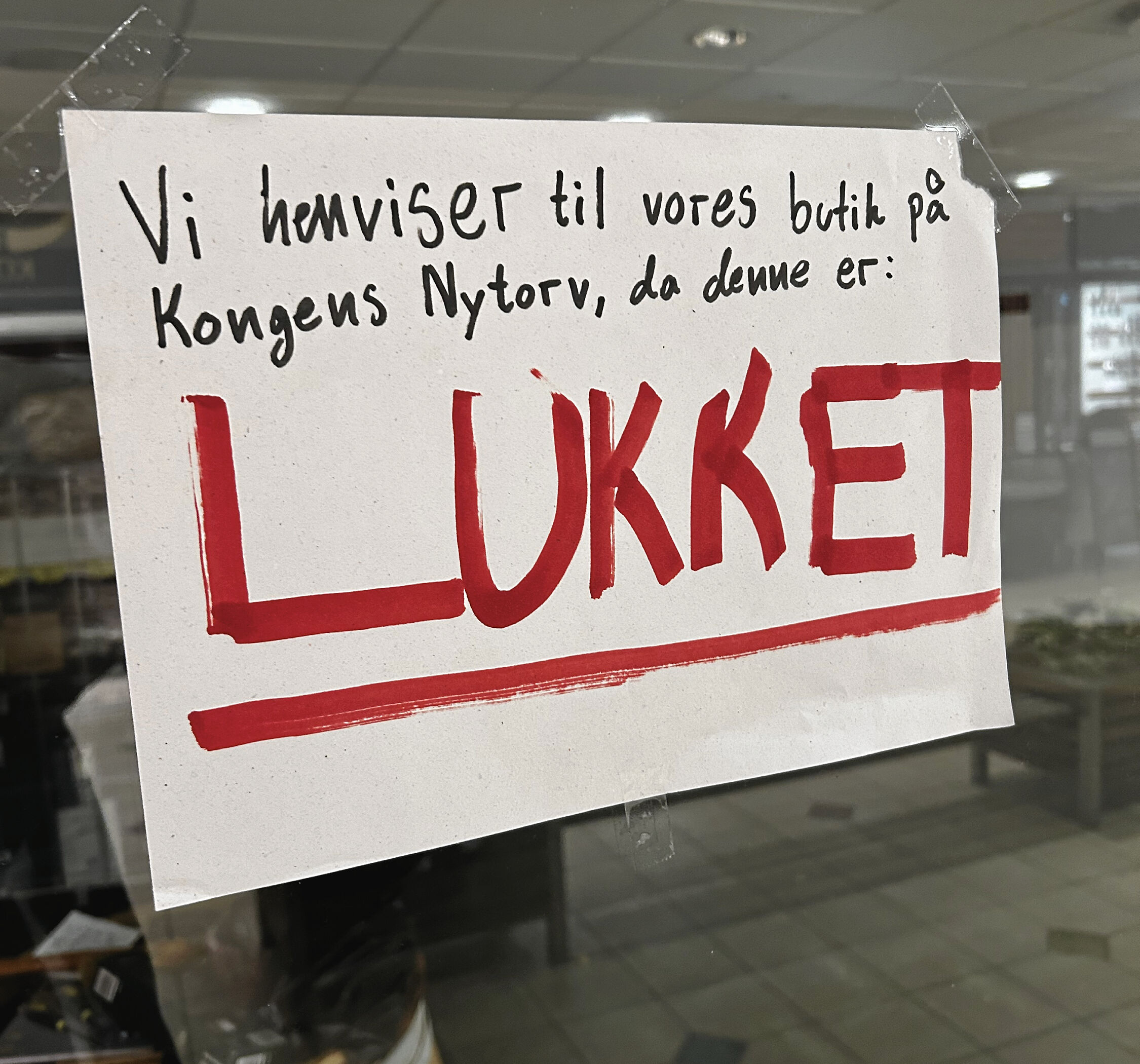 Efter lukningen bliver der nu plads til tre nye aktører i lejemålet.