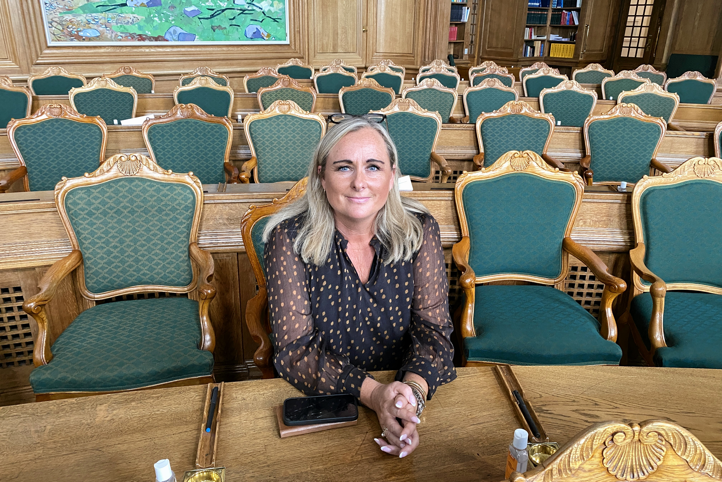 Charlotte Bagge Hansen håber på flere år endnu i Folketingssalen.