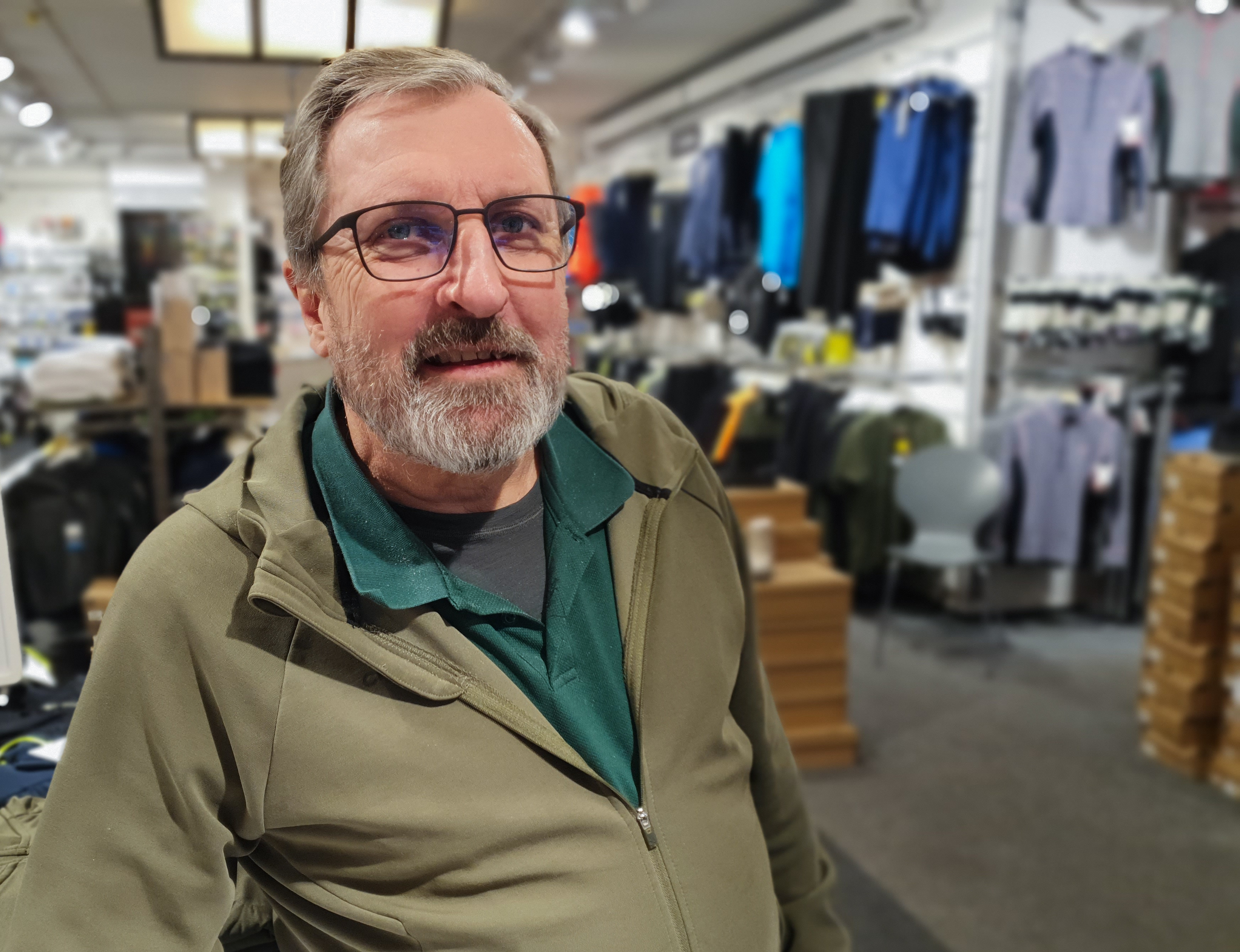 KIm Alex Andersen har haft sportsbutik i Allerød i 48 år