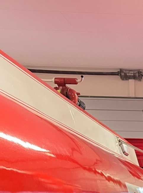 Vi sætter tre tønder op, fortæller stationsleder Michael Thomsen. - Privat Vi sætter tre tønder op, fortæller stationsleder Michael Thomsen.