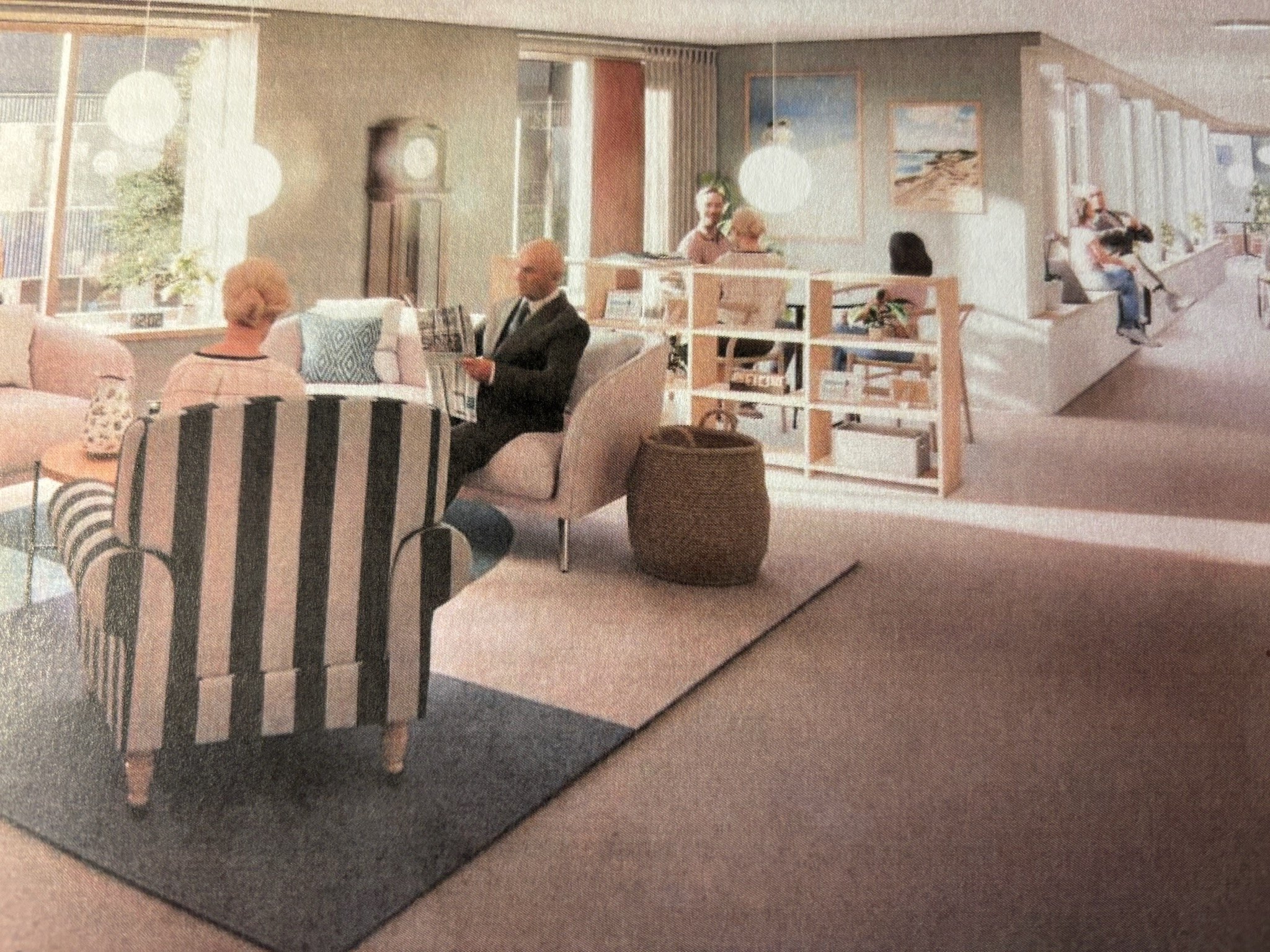 Følelsen af hjemlig hygge har været et fokuspunkt hos arkitekterne