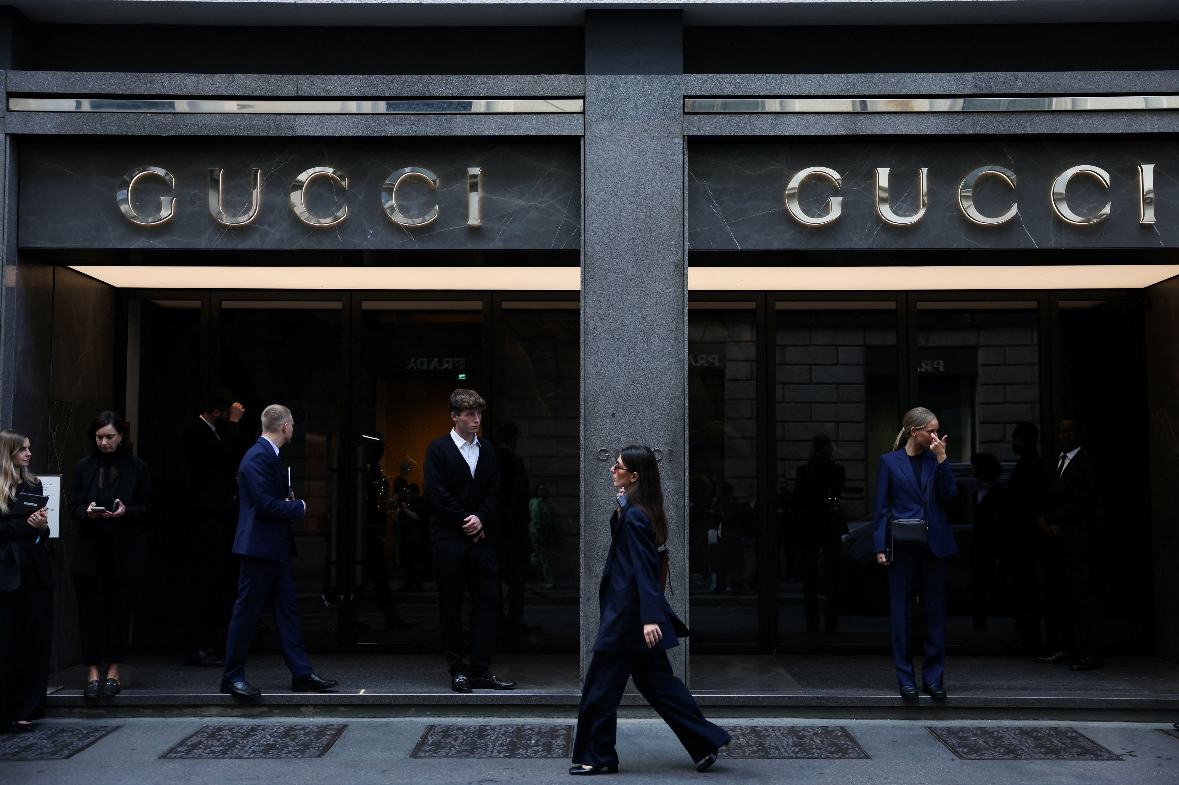 Gucci har butikker overalt i verden som her i italienske Milano. (Arkivfoto).