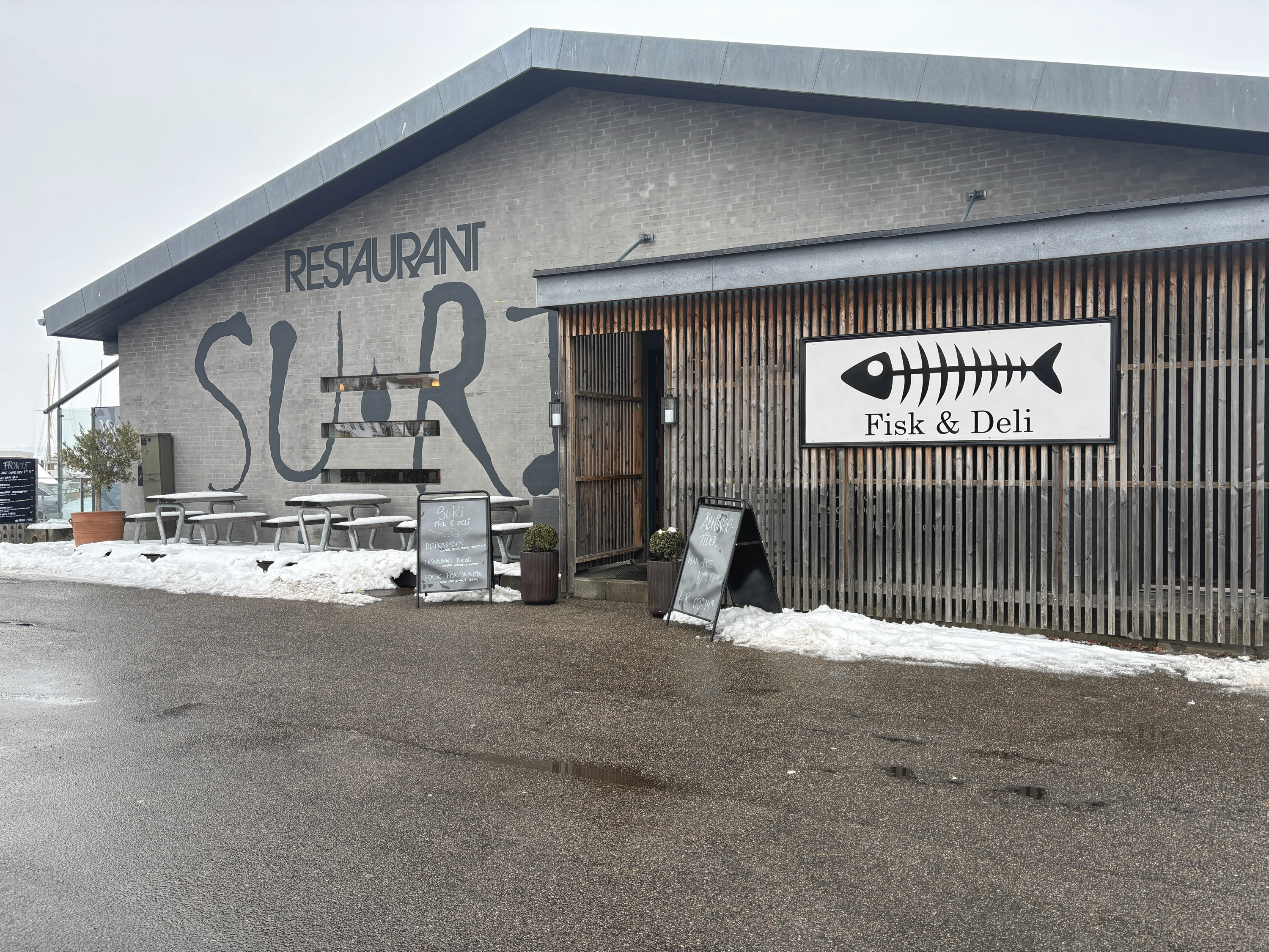 Restaurant SuRi og den tilhørende fiskebutik står overfor en større opdatering.