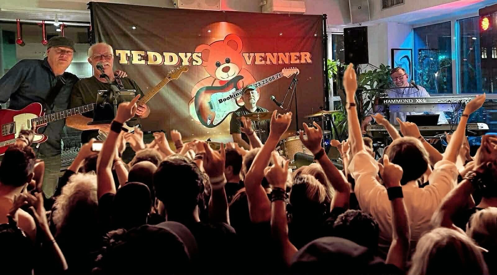 TEDDYS VENNER spiller en hyldest til Flemming 'Bamse' Jørgensen ved Lynge Byfest.