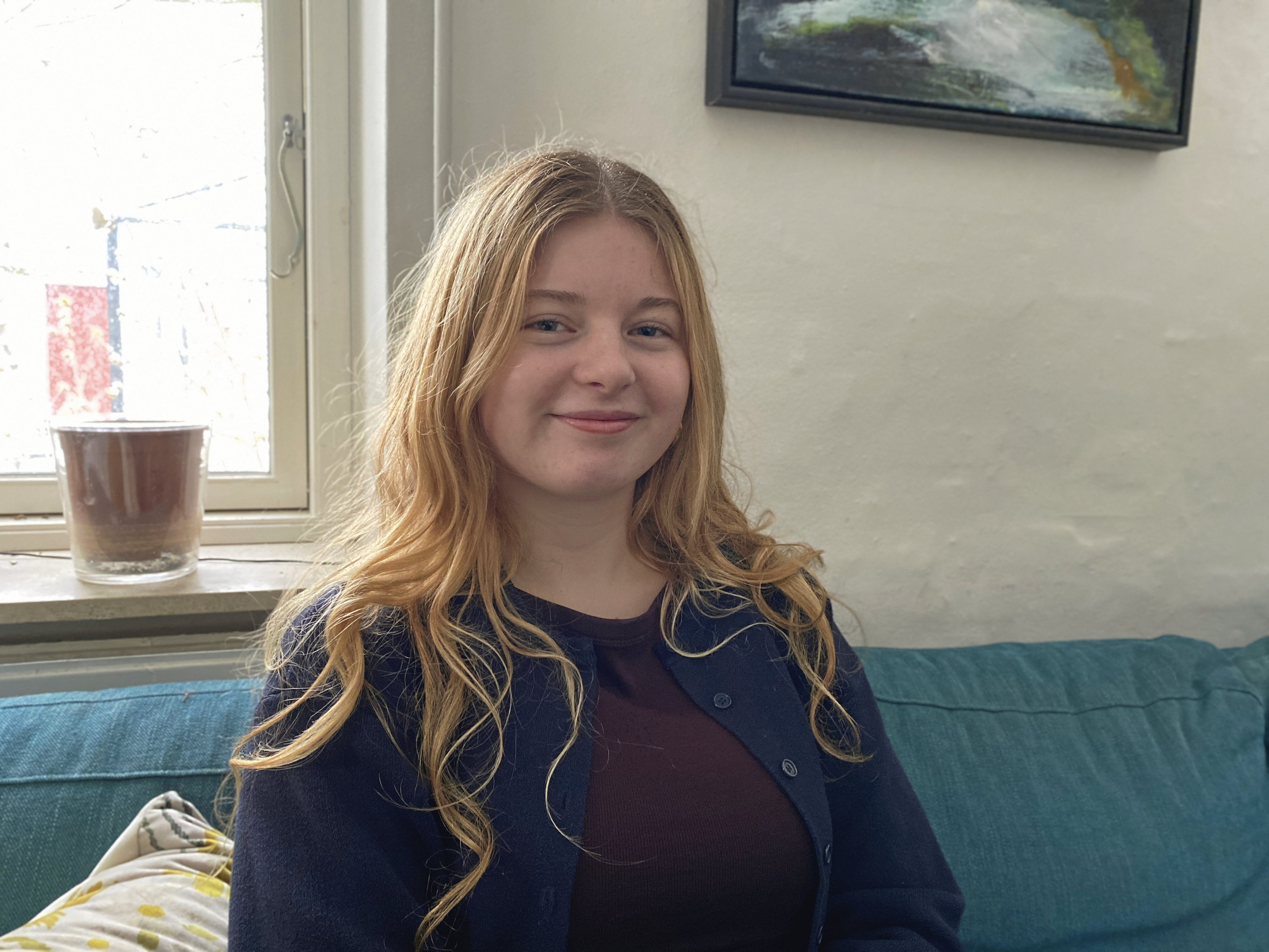 20-årige Cecilie Vitcetz Hansen har været mentor for en 10-årig dreng i omkring fire måneder.