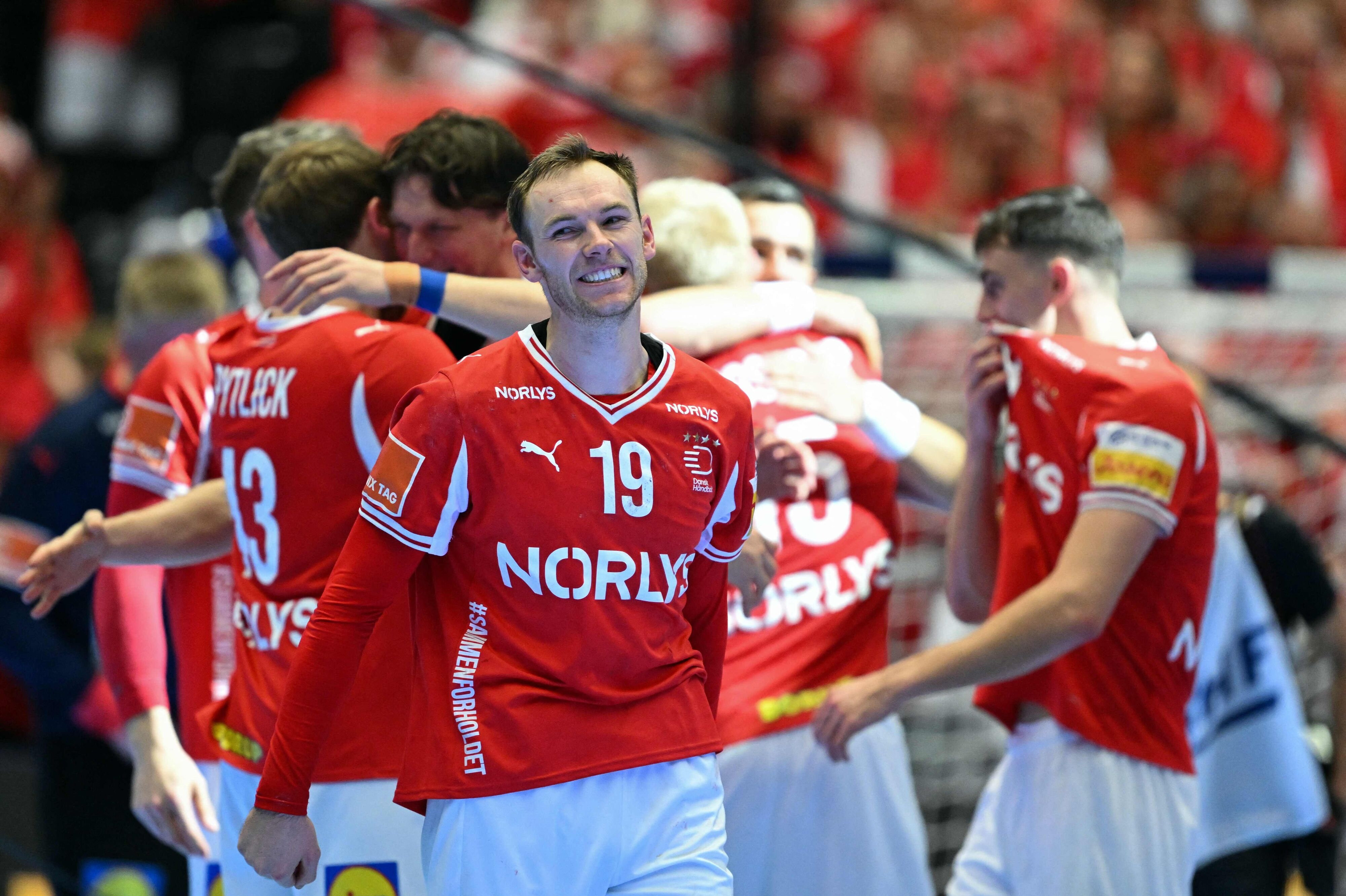 Mathias Gidsel var for få uger siden med til at føre Danmark til EM-guld. (Arkivfoto).