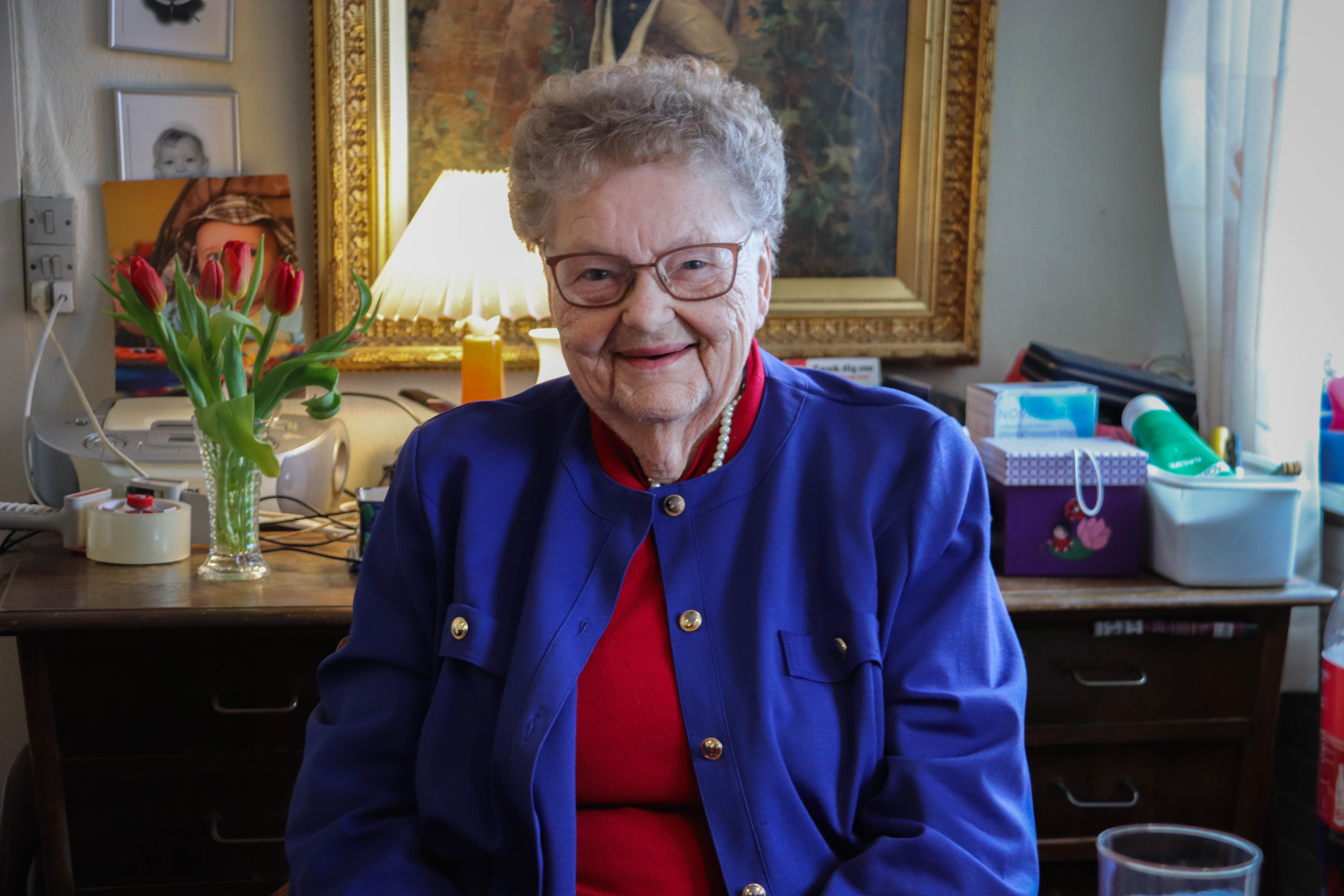 Inga Christensen fra gården Ellegaarden ved Mørkøv fylder 90 år den 21. februar 2026.