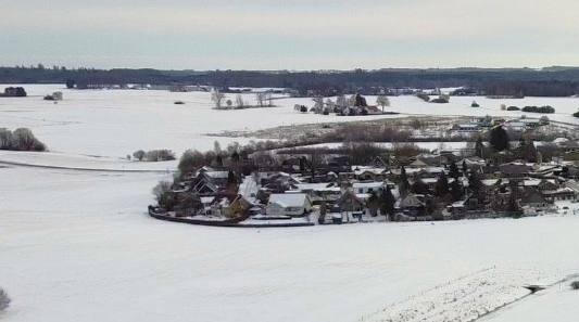 Billedet er taget fra område, hvor grusgraven komme til at ligge mod Vigersted. - Povl Arne Petersen Billedet er taget fra område, hvor grusgraven komme til at ligge mod Vigersted.