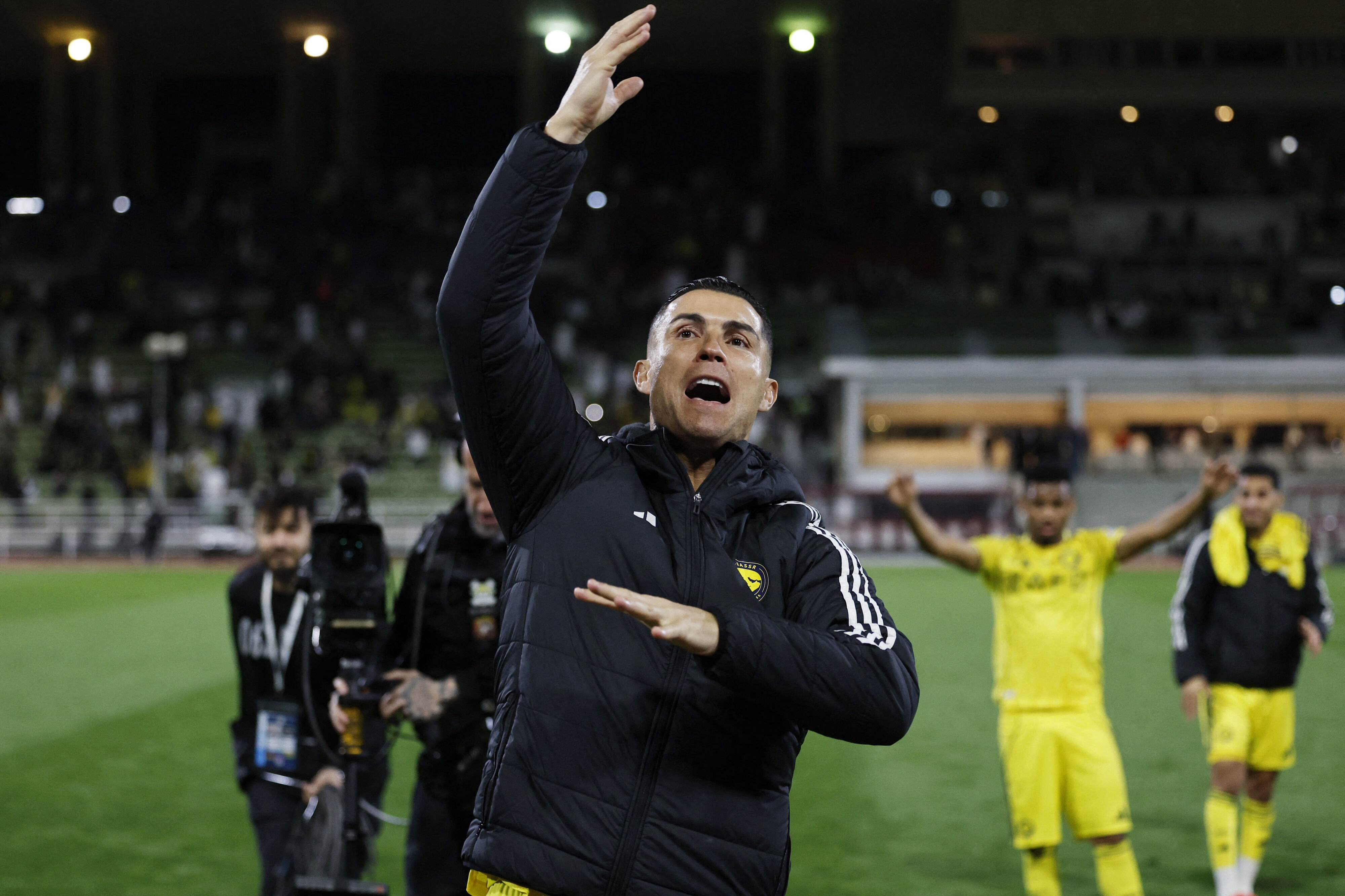 Cristiano Ronaldo spiller for Al Nassr i Saudi-Arabien. (Arkivfoto).