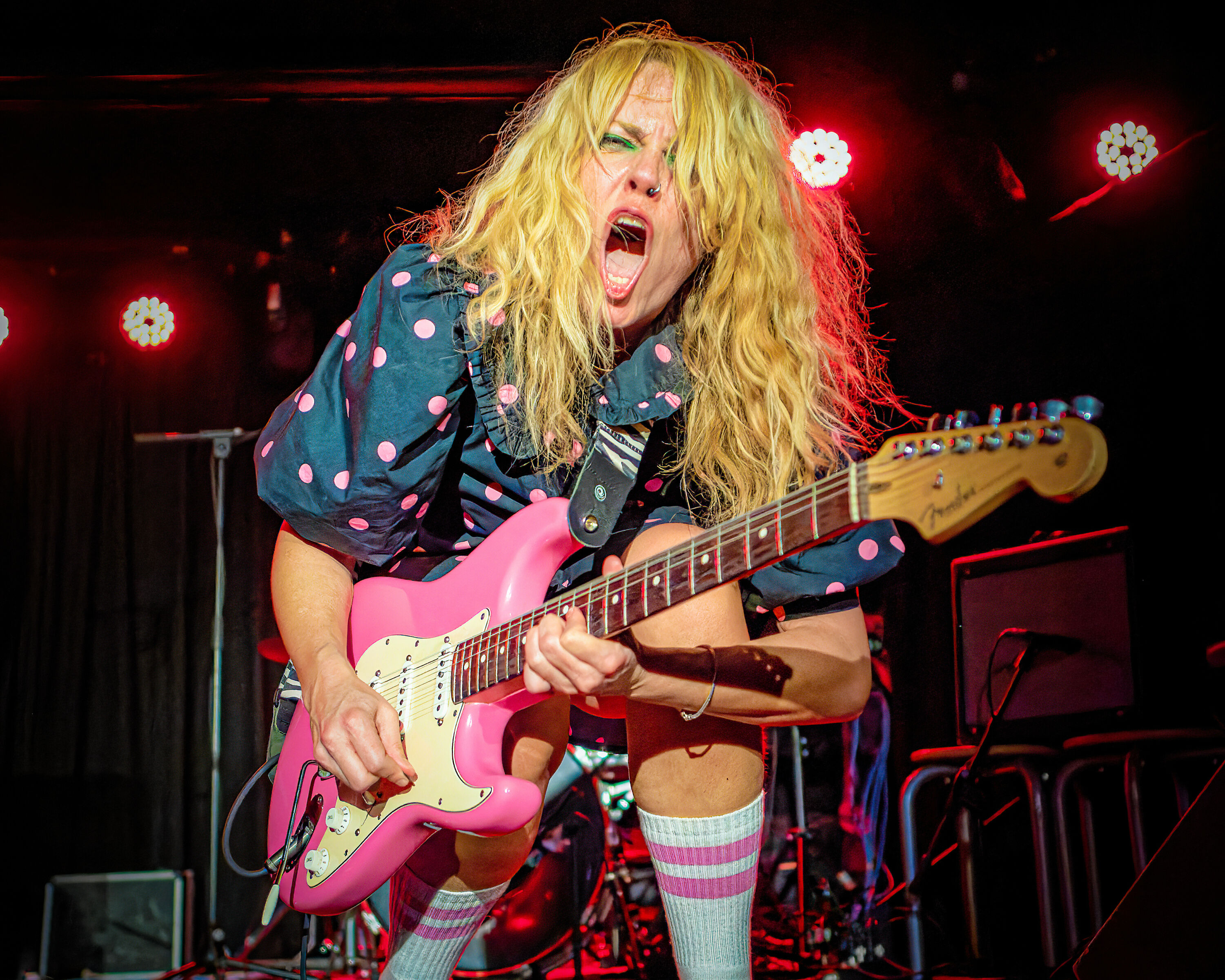 A Mess fyrer op under kampdagen 8. marts.