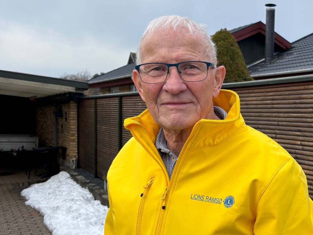 Jørgen Friis Andersen, har været medlem af Lions Ramsø siden foreningen blev stiftet for 50 år siden.