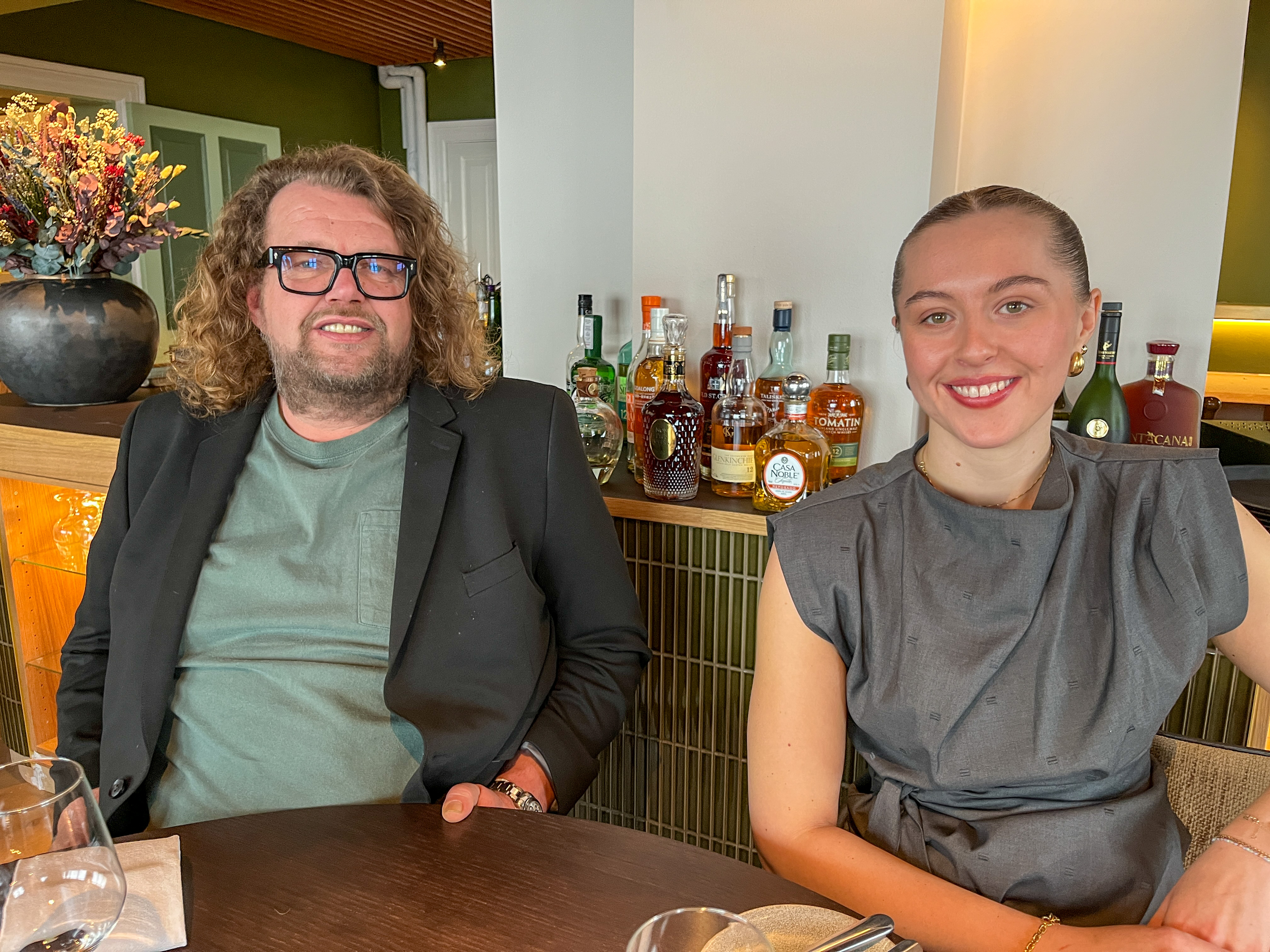 Direktør Claus Bunde-Pedersen sammen med Anne Kristine Søndergaard som bliver event- og konferenceansvarlig.