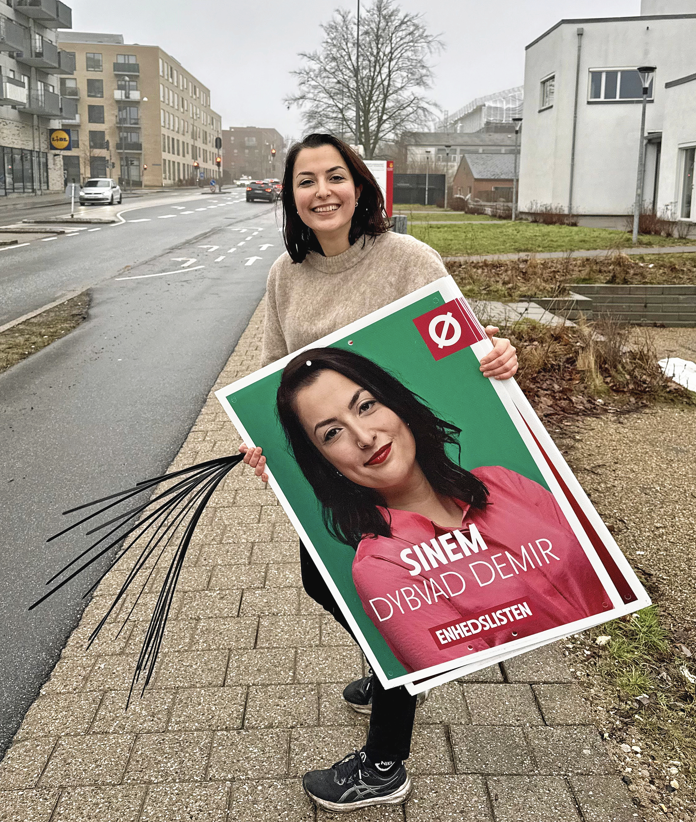 Sinem Dybvad Demir holder dagens 1. maj-tale.