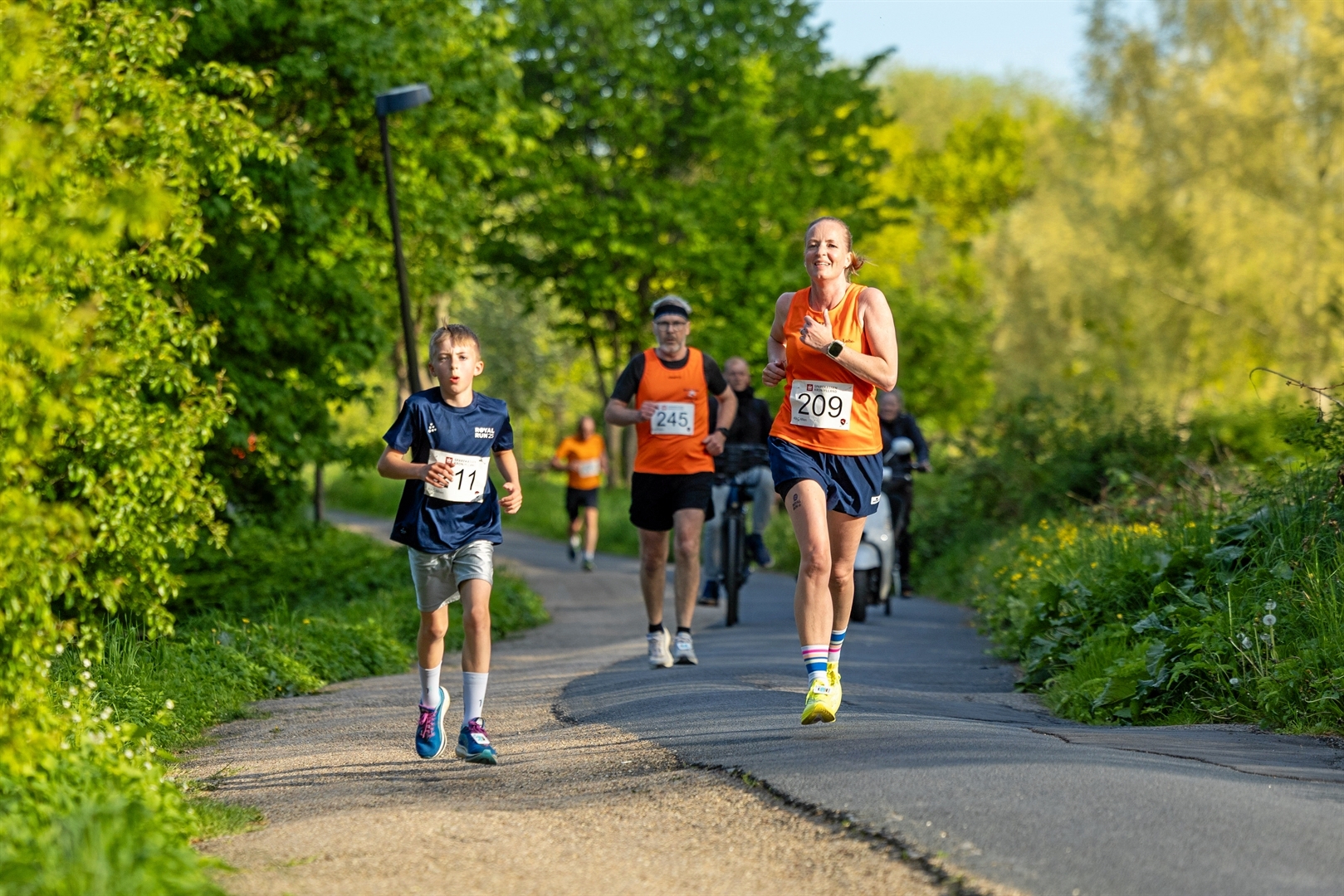 Omkring 100 løbere deltager normalt, og der er plads til flere. - Per Alex Christensen Omkring 100 løbere deltager normalt, og der er plads til flere.