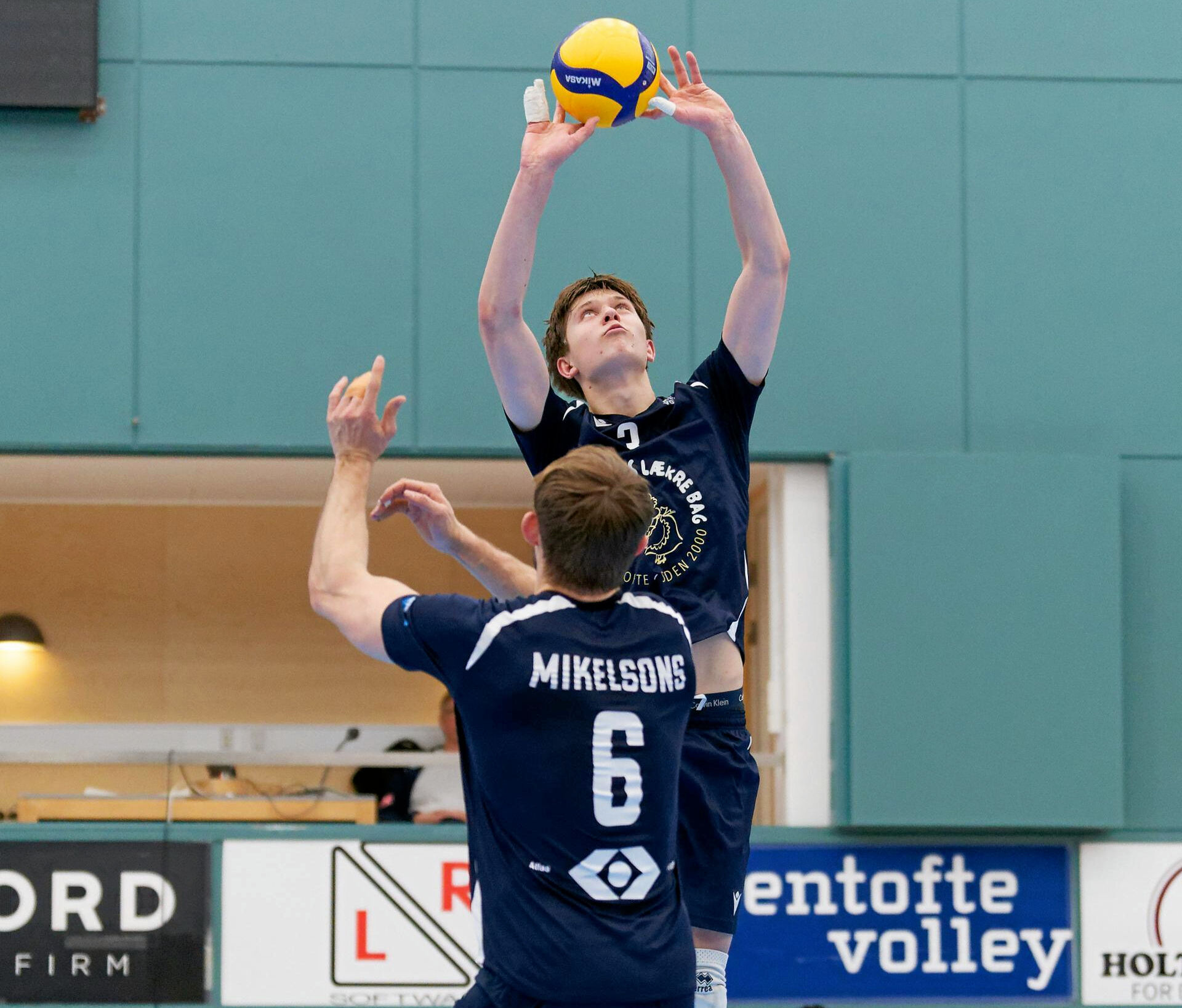 Nordenskov UIF vandt fjerde sæt 27-25 og kampen 3-1 mod Gentofte Volley.