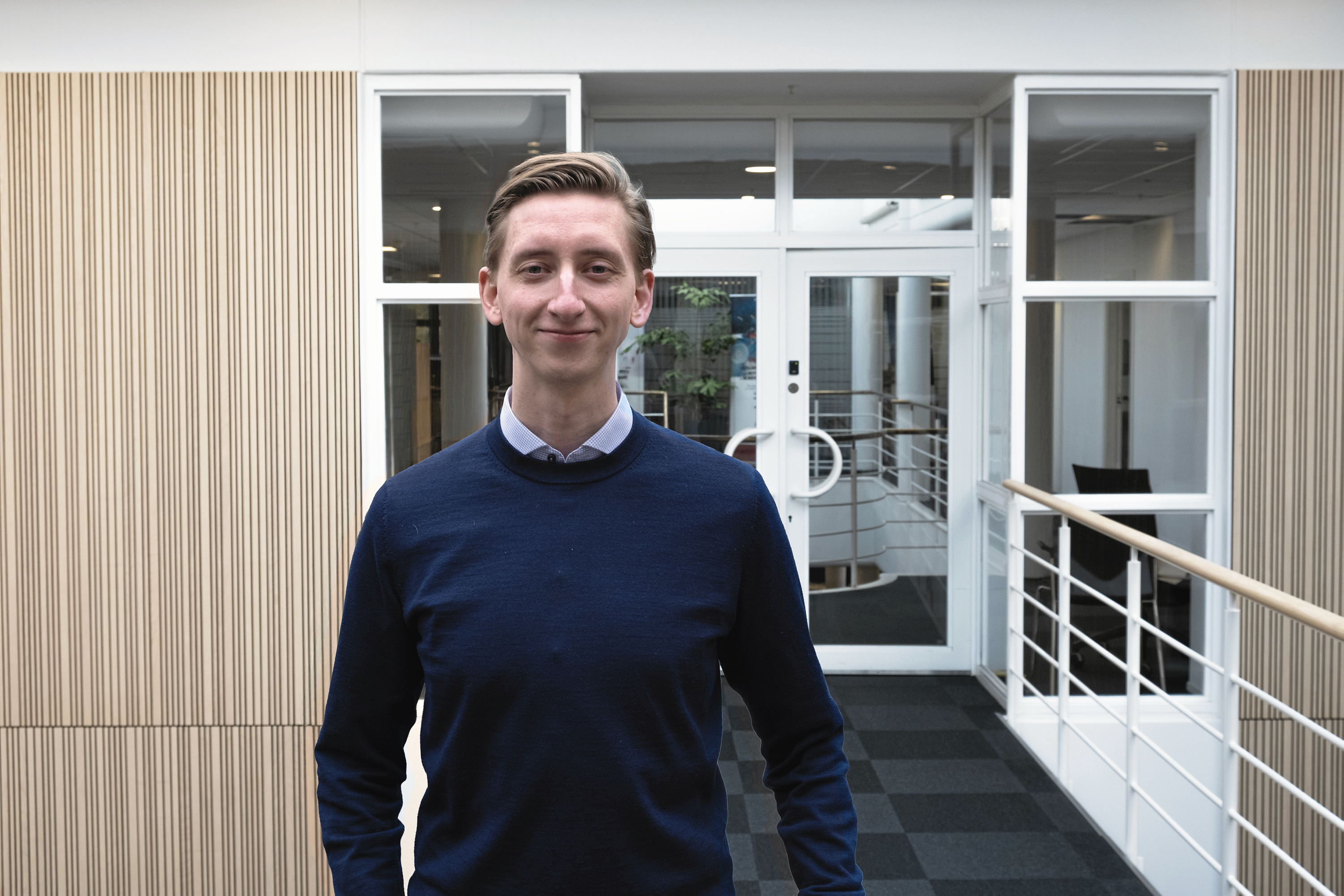 Lukas Andersen er på fem år gået fra trainee til TCO Manager i Hedin Nordic Truck A/S.