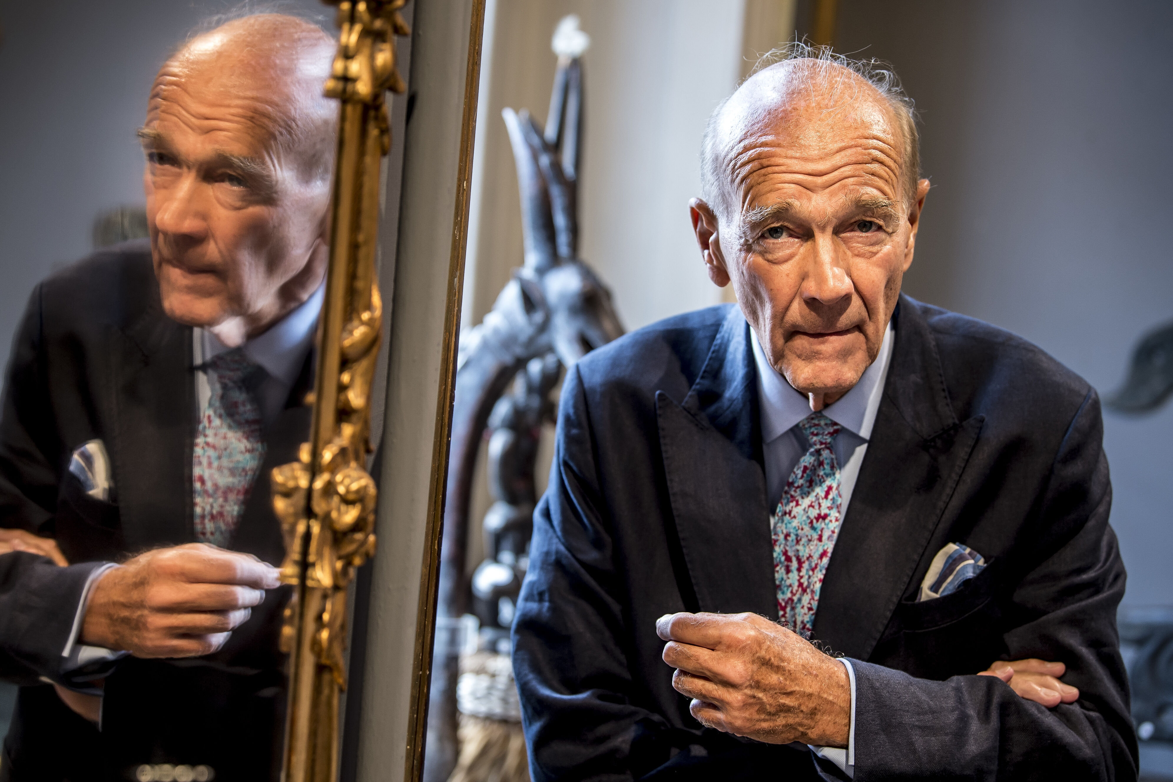 I 37 år stod Jesper Bruun Rasmussen i spidsen for det familieejede auktionshus Bruun Rasmussen. Han er død i en alder af 83 år. (Arkivfoto).