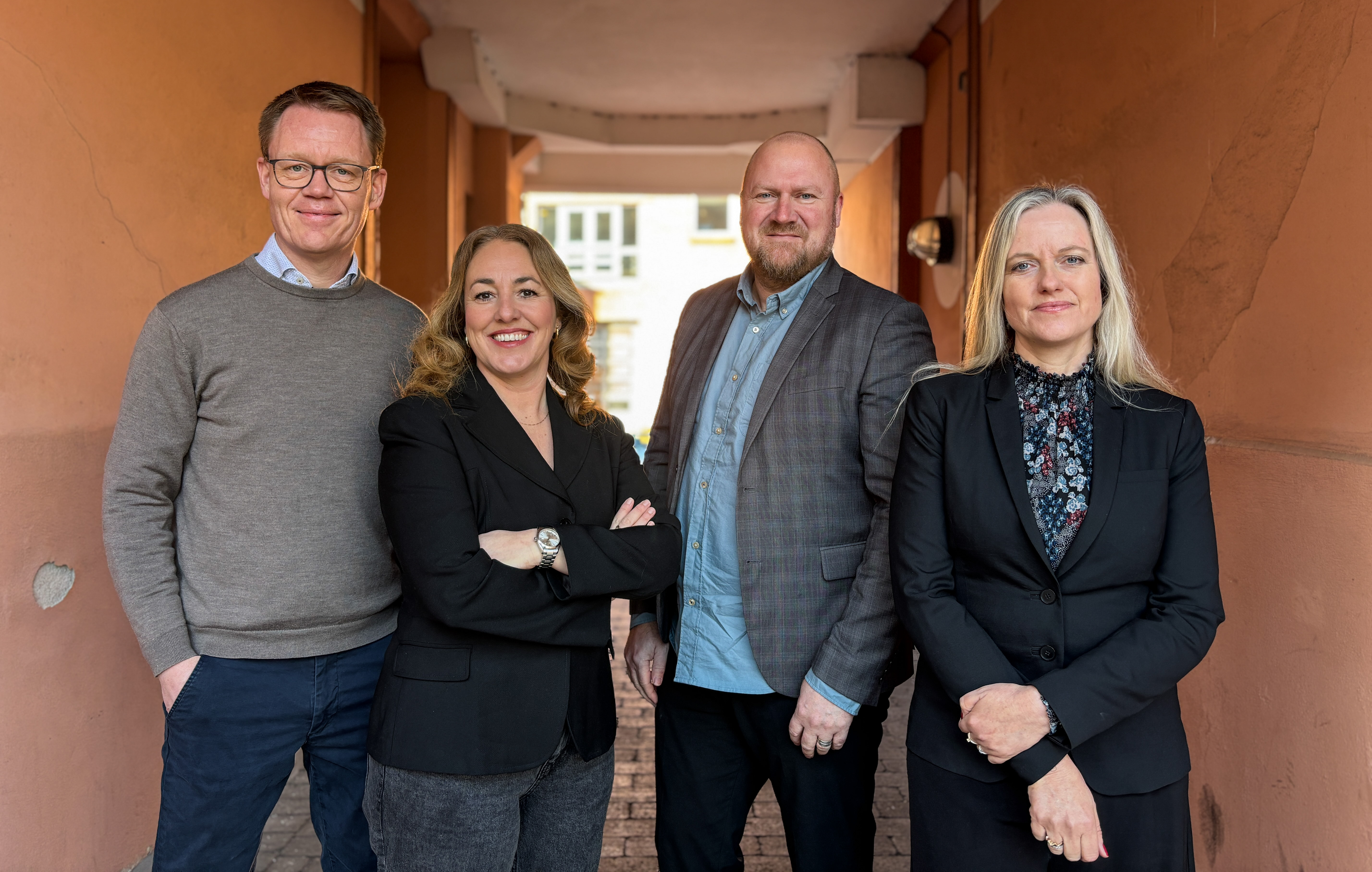 De fire nye chefredaktører er Anders Rostgaard, Nathalie Ostrynski, Allan Rasmussen og Katrine Wied.