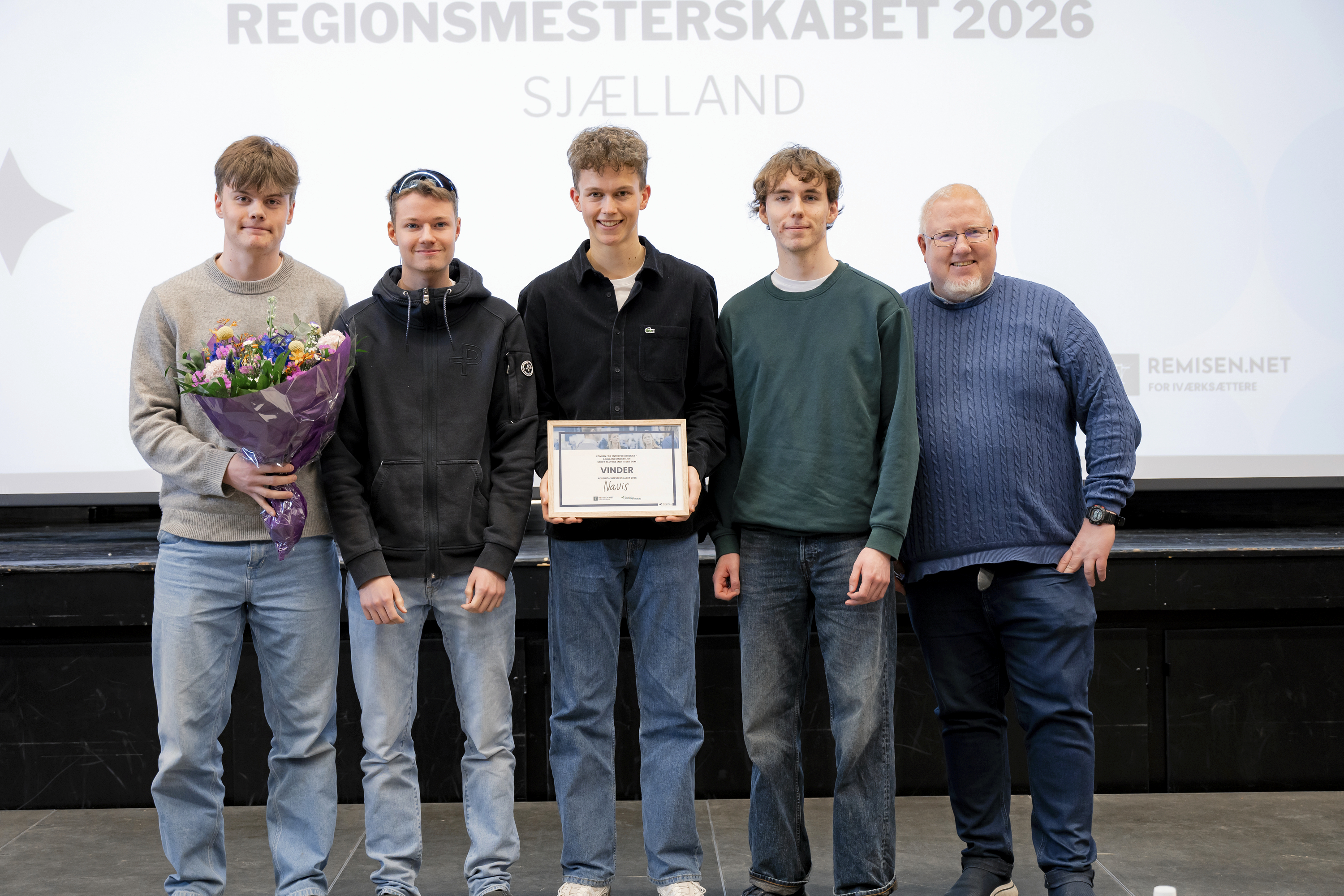 Navis fra Roskilde Katedralskole vandt regionsmesterskabet i Entreprenørskab.