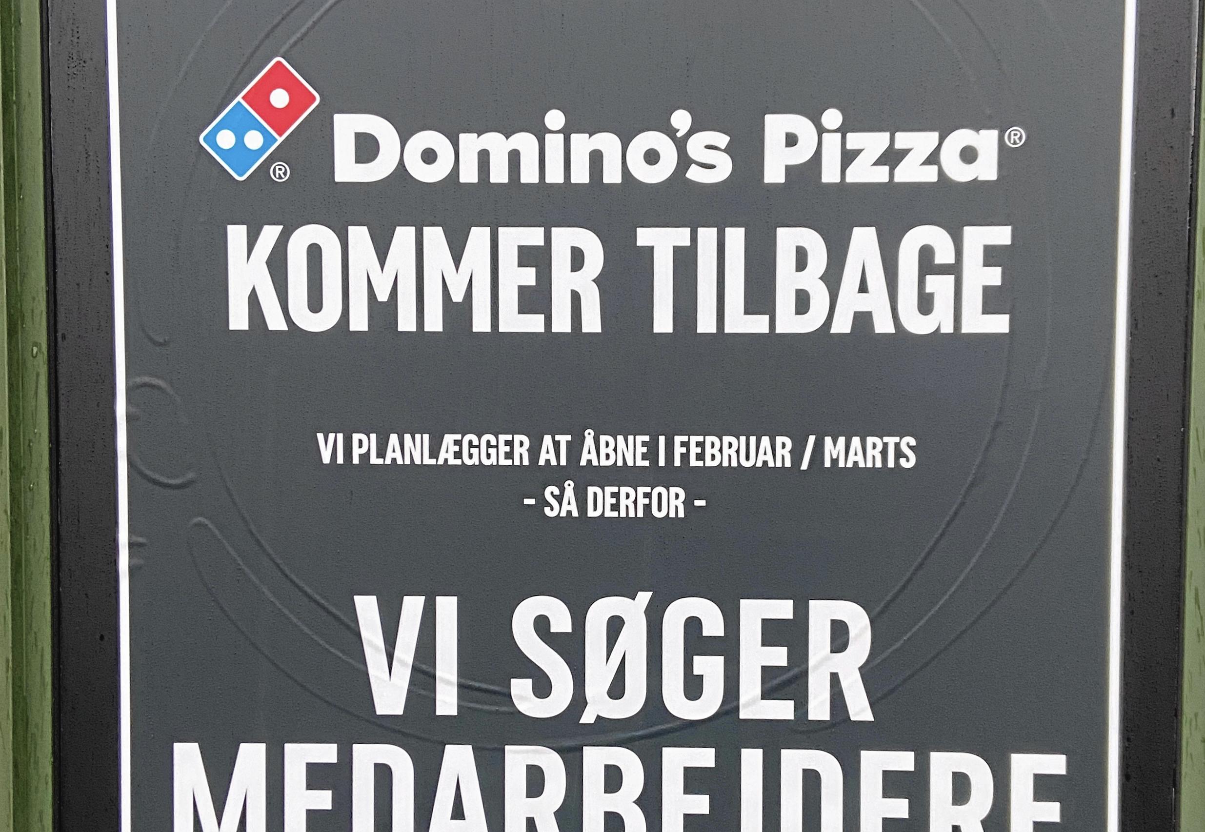 Her genåbner pizzakæden.