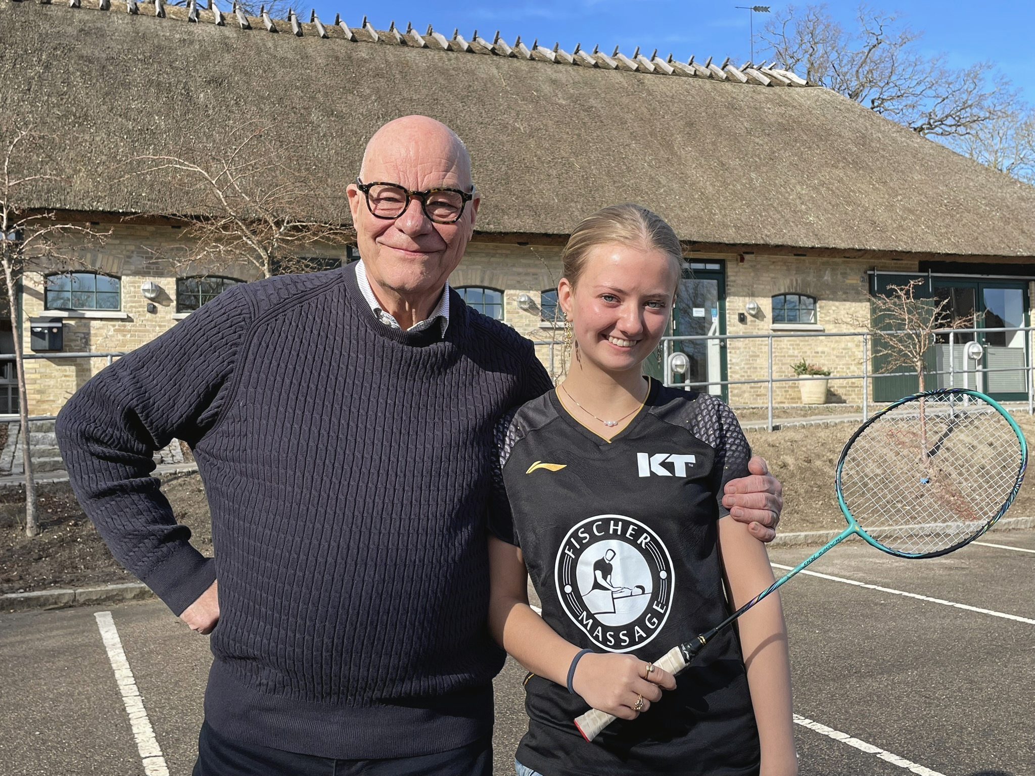 Foredragsholder Arnth Ravn kendte ikke badmintonspiller Katrine Sørensen, men han vil gerne støtte hendes drøm om ophold i Vietnam.