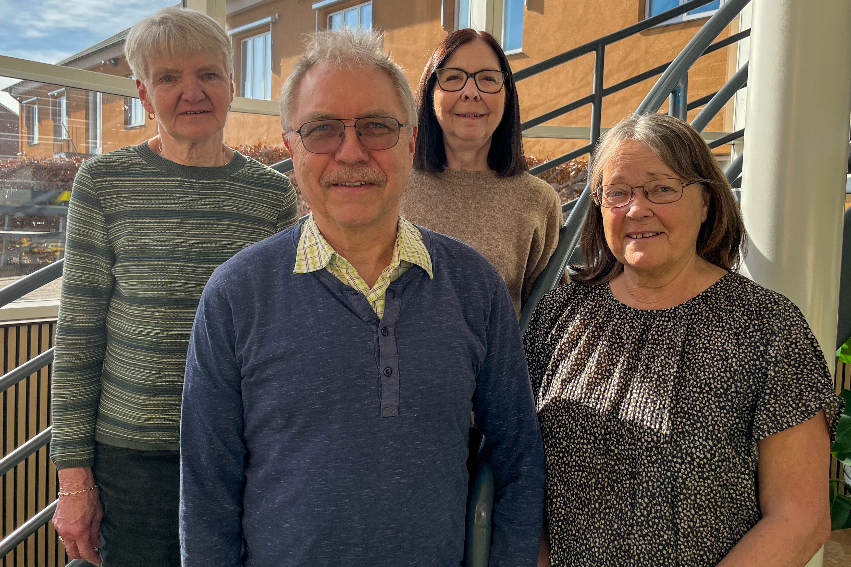 Fra venstre mod højre ses Pia Kaus, Bent Kværndrup, Tina Christiansen og Hanne Winther Knudsen.