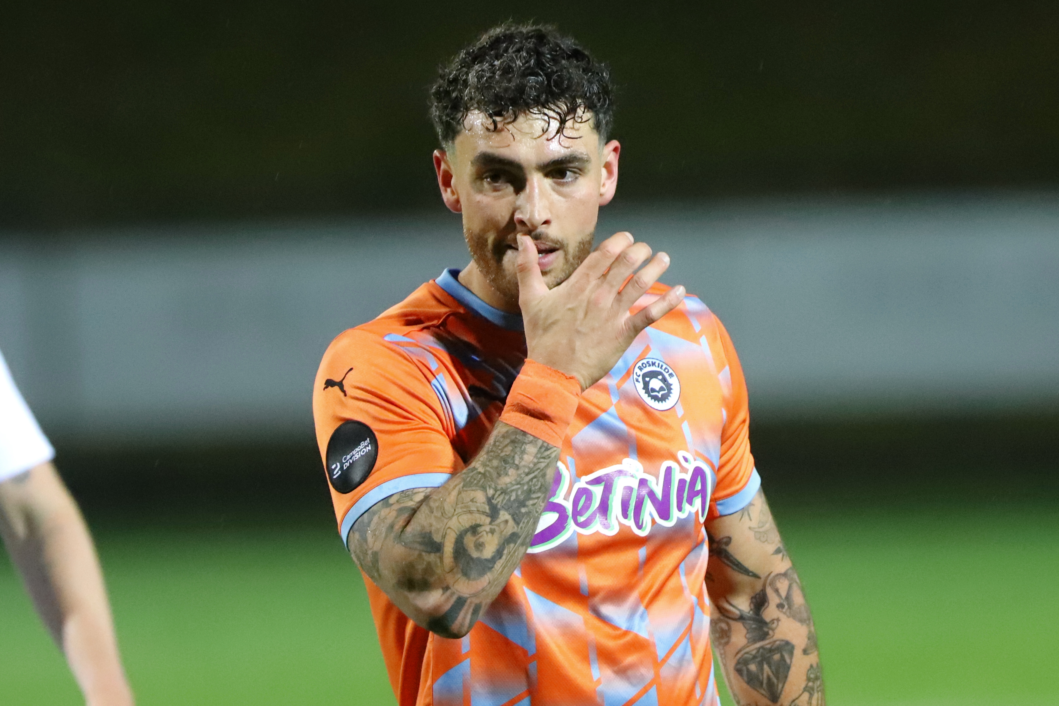 Mathias Veltz gjorde forskellen for FC Roskilde fredag aften.